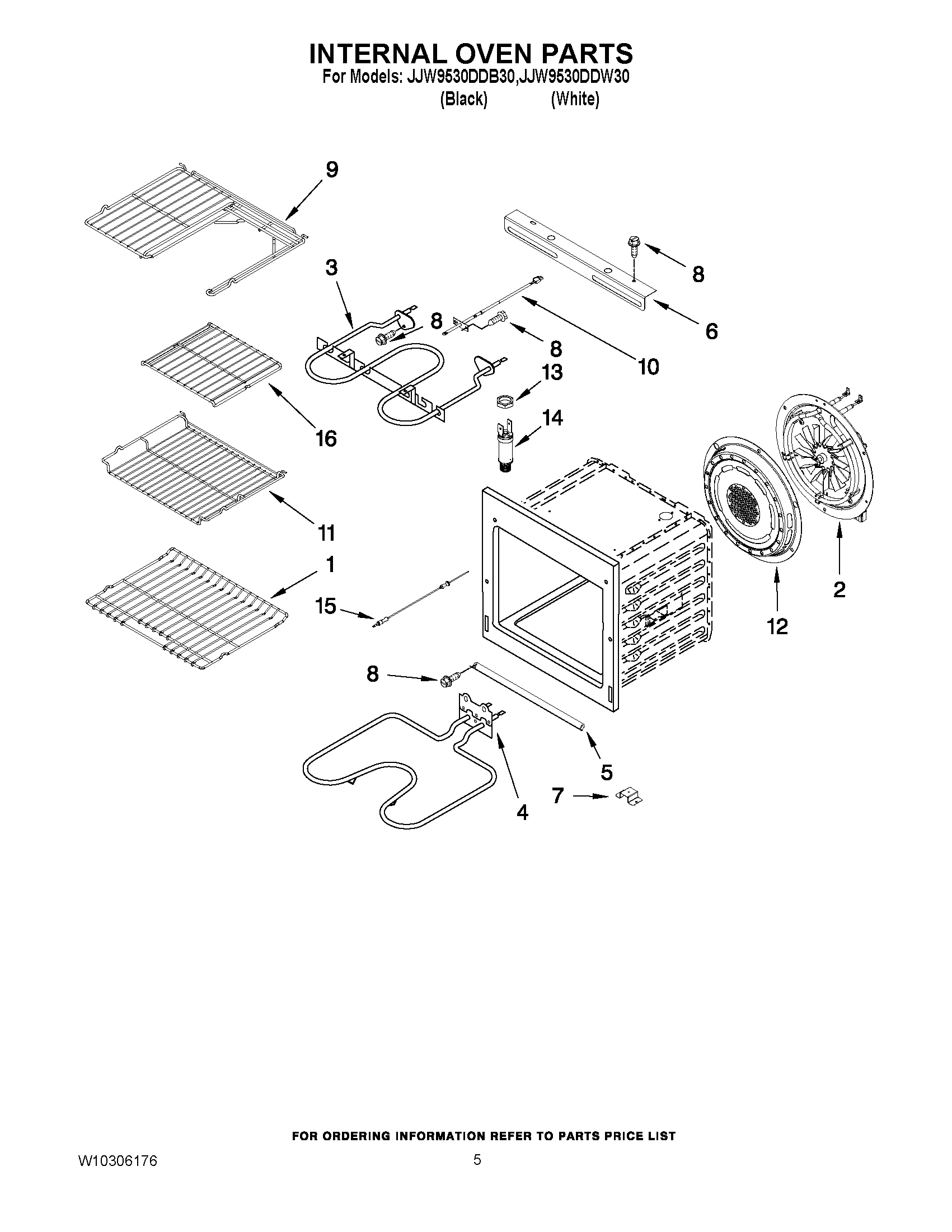 03 - INTERNAL OVEN PARTS