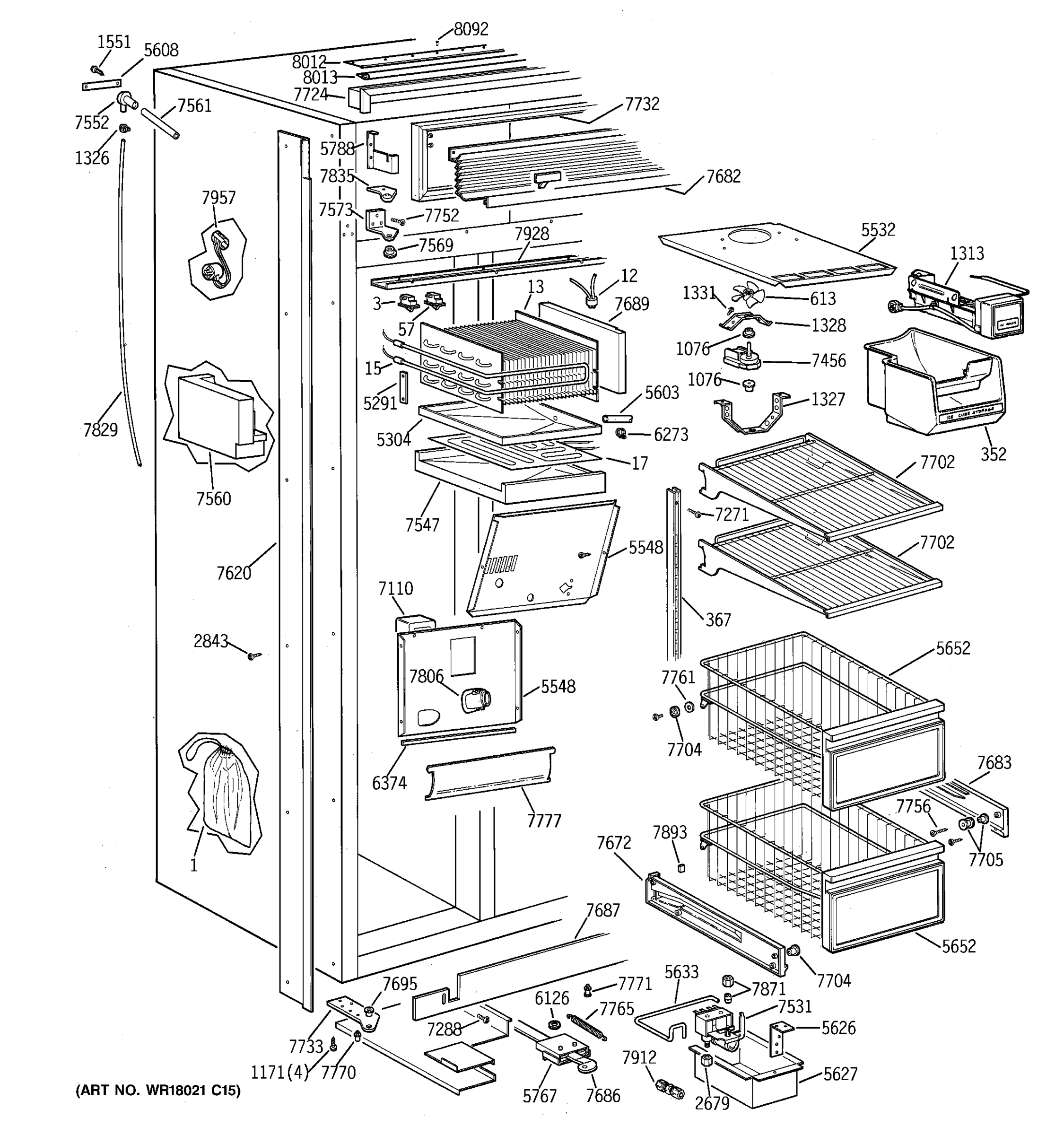 FREEZER SECTION