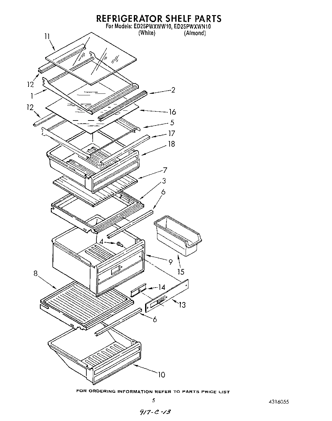 04 - REFRIGERATOR SHELF