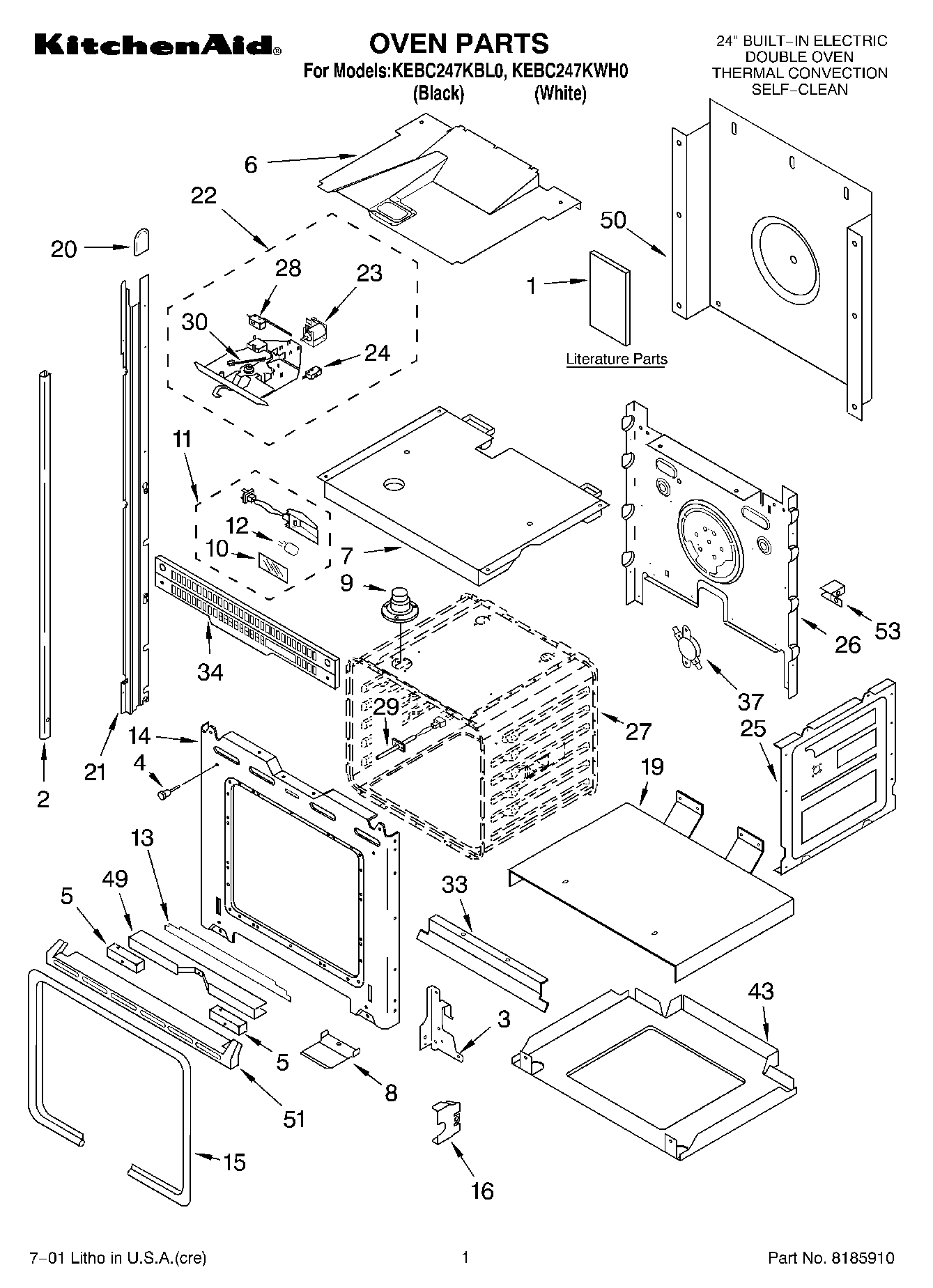 01 - OVEN, LITERATURE