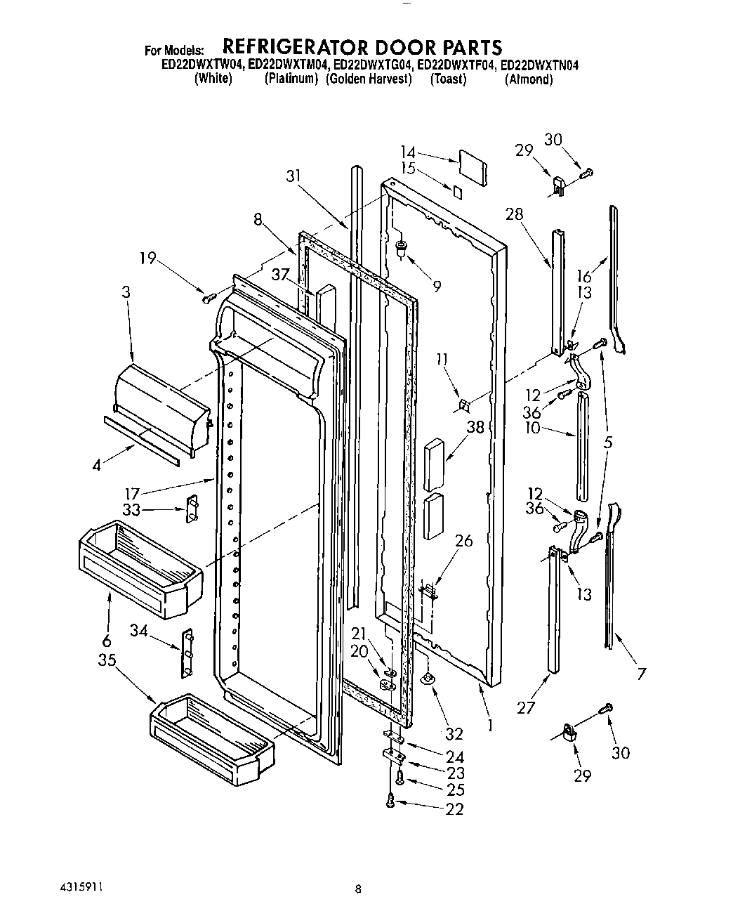 07 - REFRIGERATOR DOOR