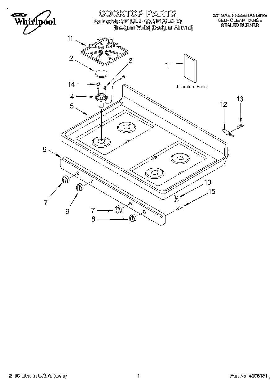 01 - COOKTOP, LITERATURE