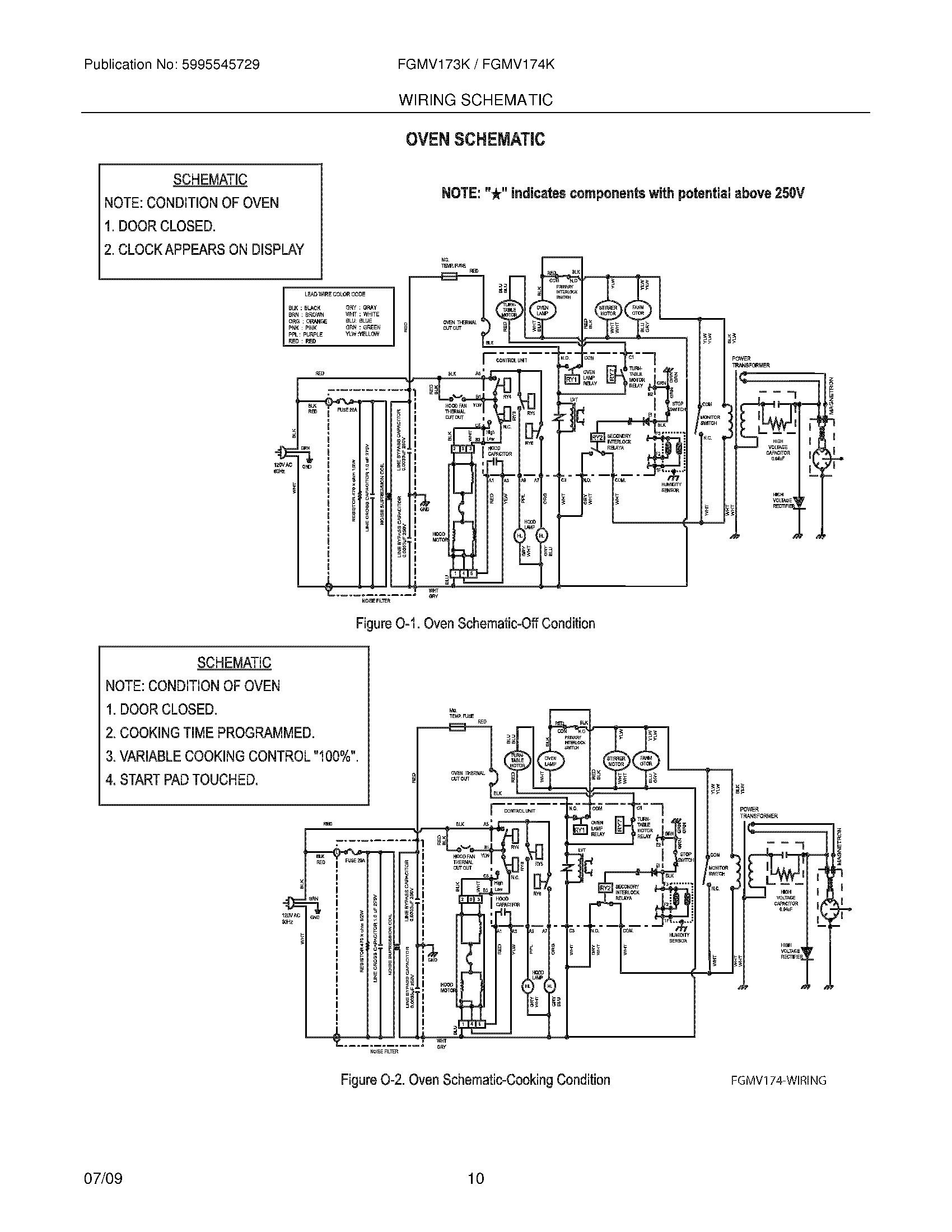 10 - WIRING SCHEMATIC