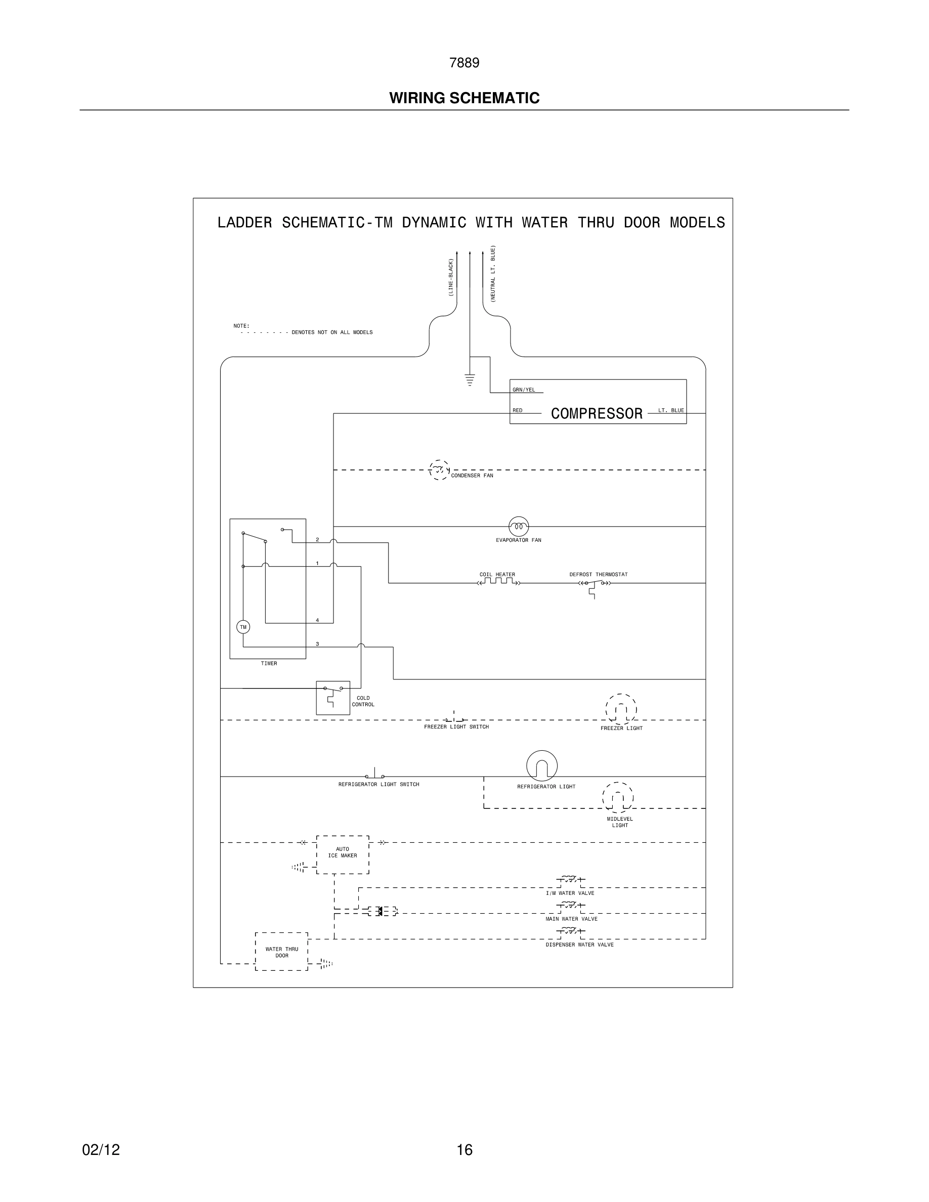16 - WIRING SCHEMATIC