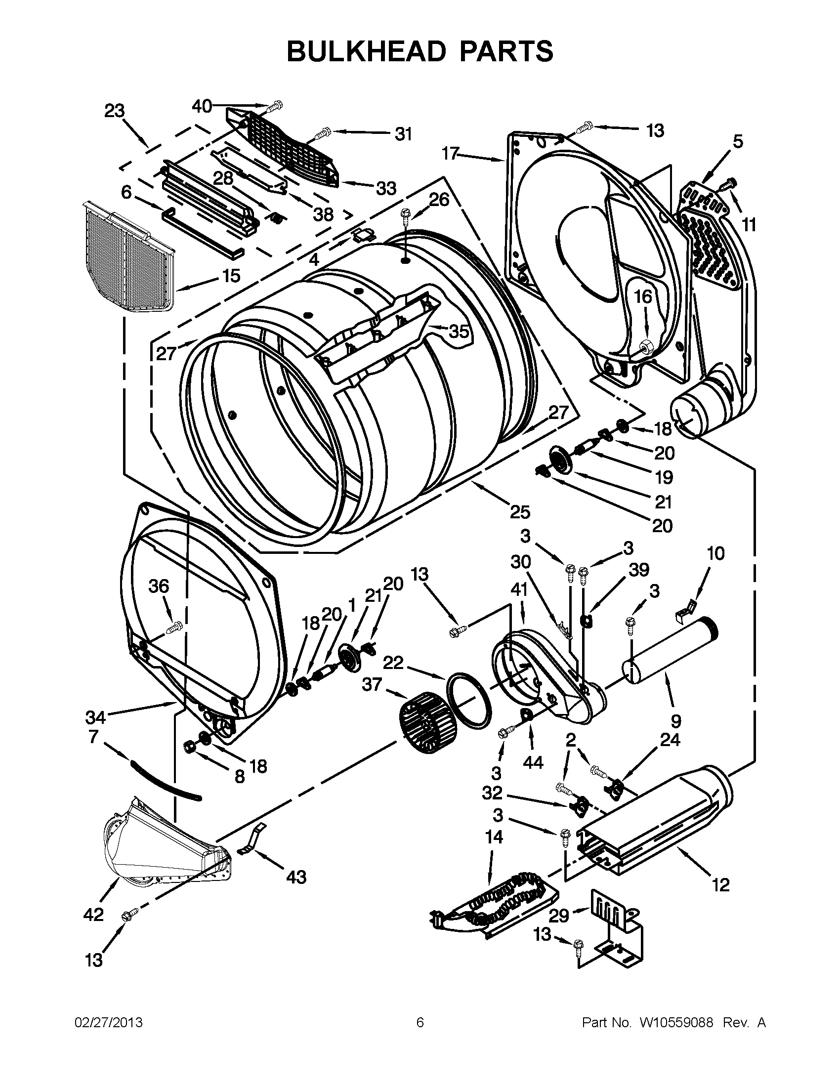 03 - BULKHEAD PARTS
