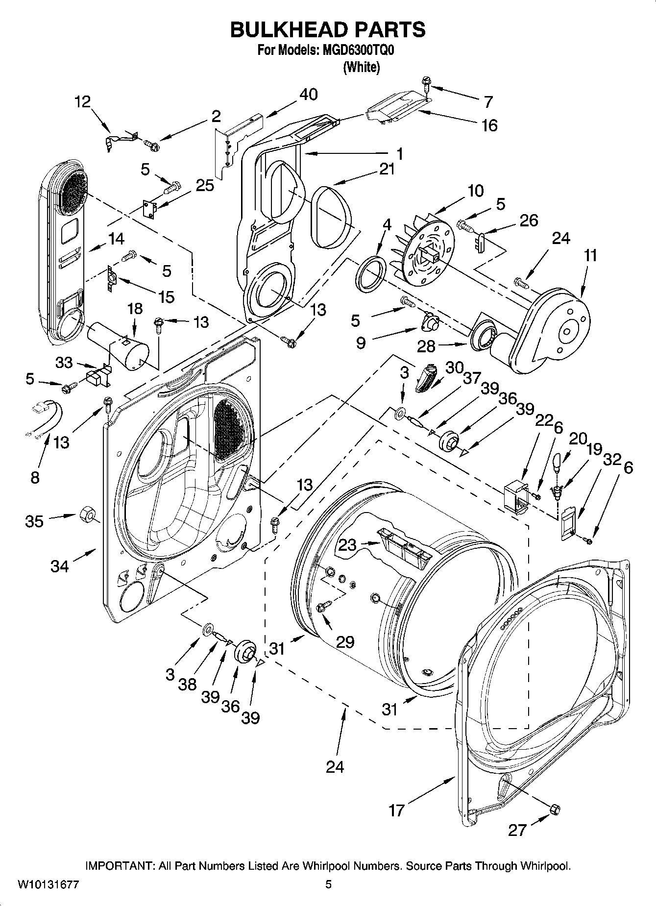 03 - BULKHEAD PARTS