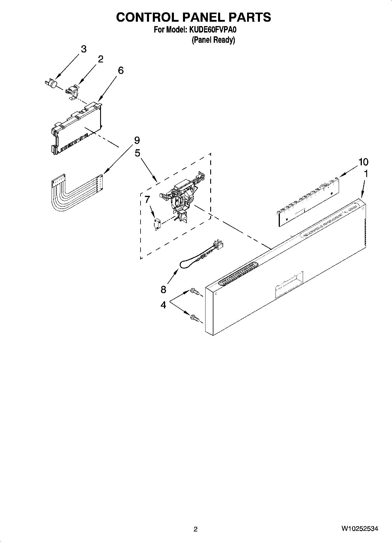 02 - CONTROL PANEL PARTS