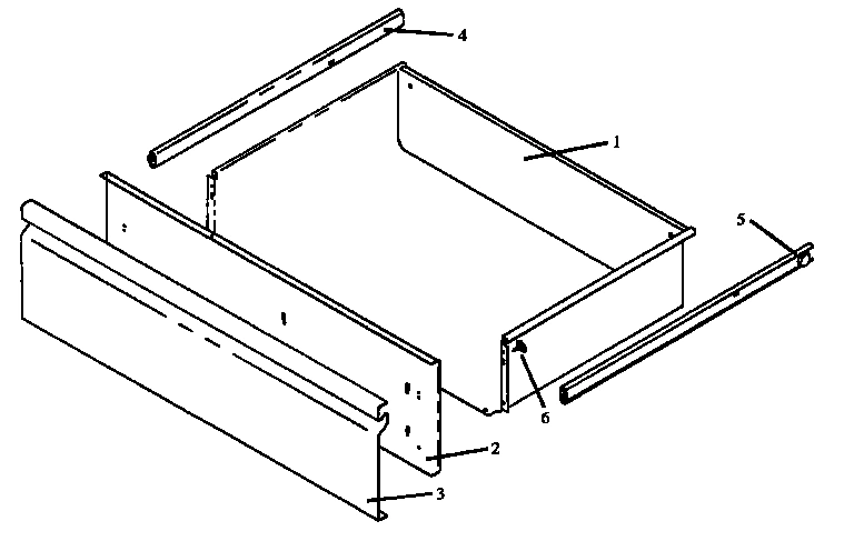 08 - STORAGE DRAWER ASSY