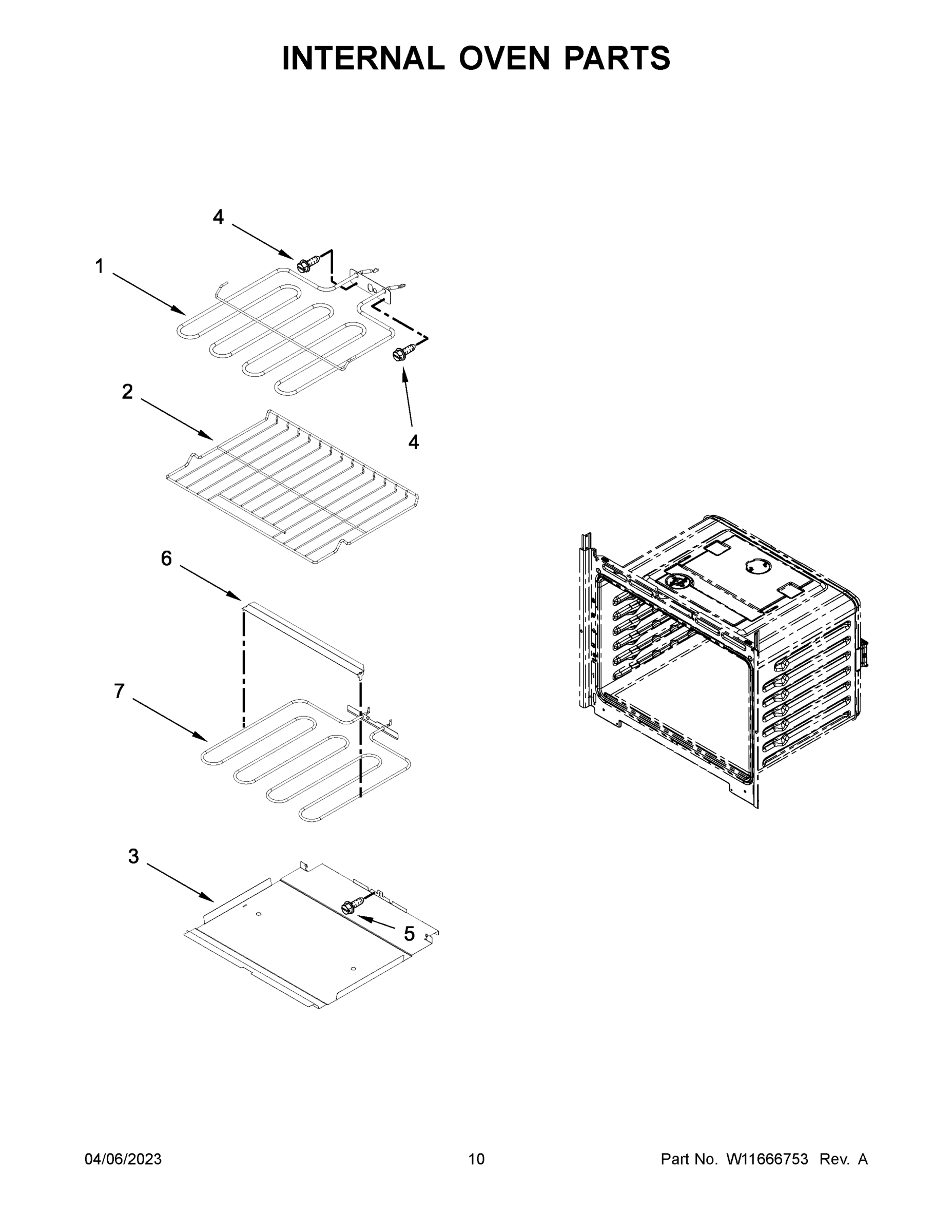 06 - INTERNAL OVEN PARTS