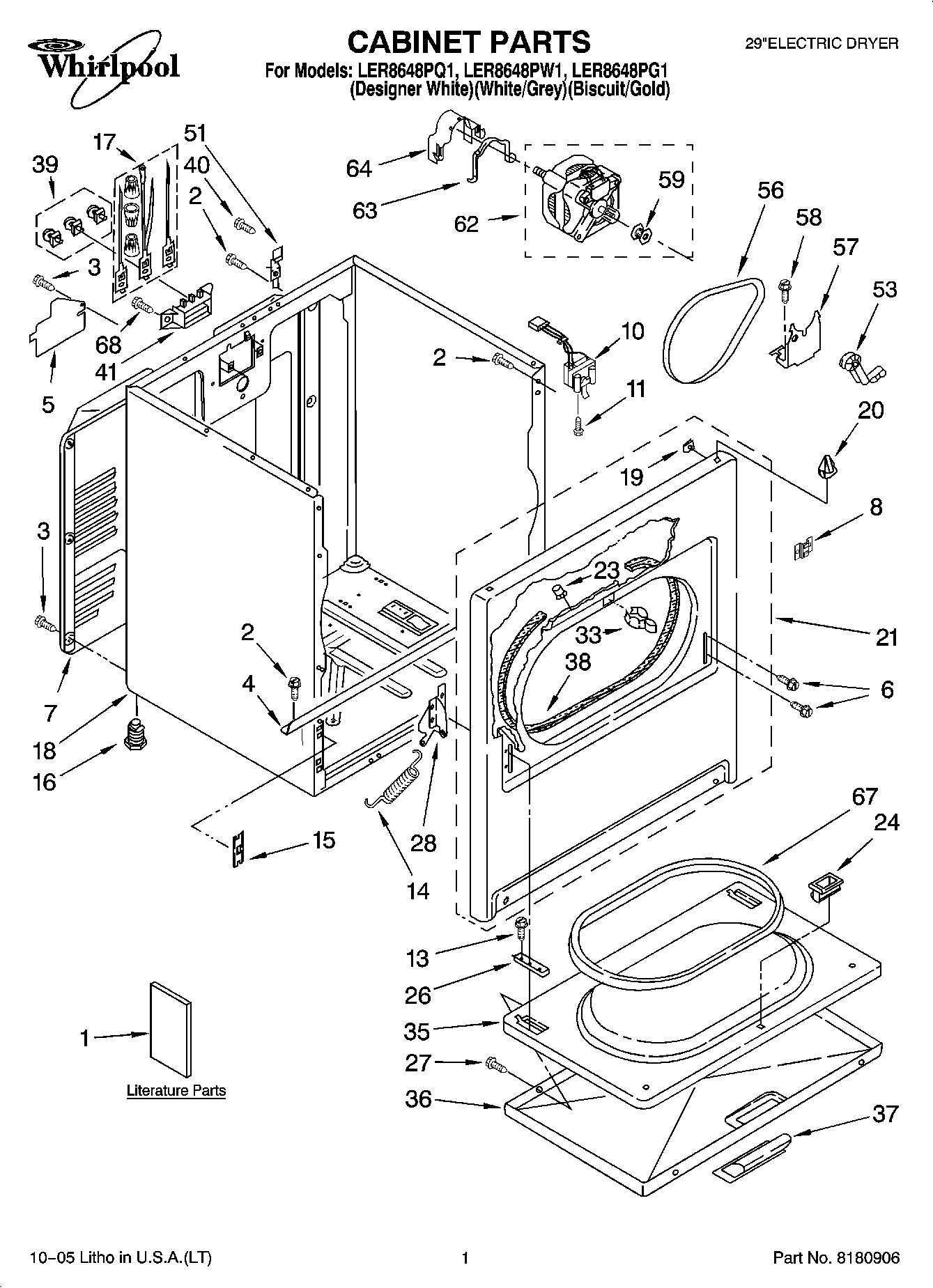 01 - CABINET PARTS