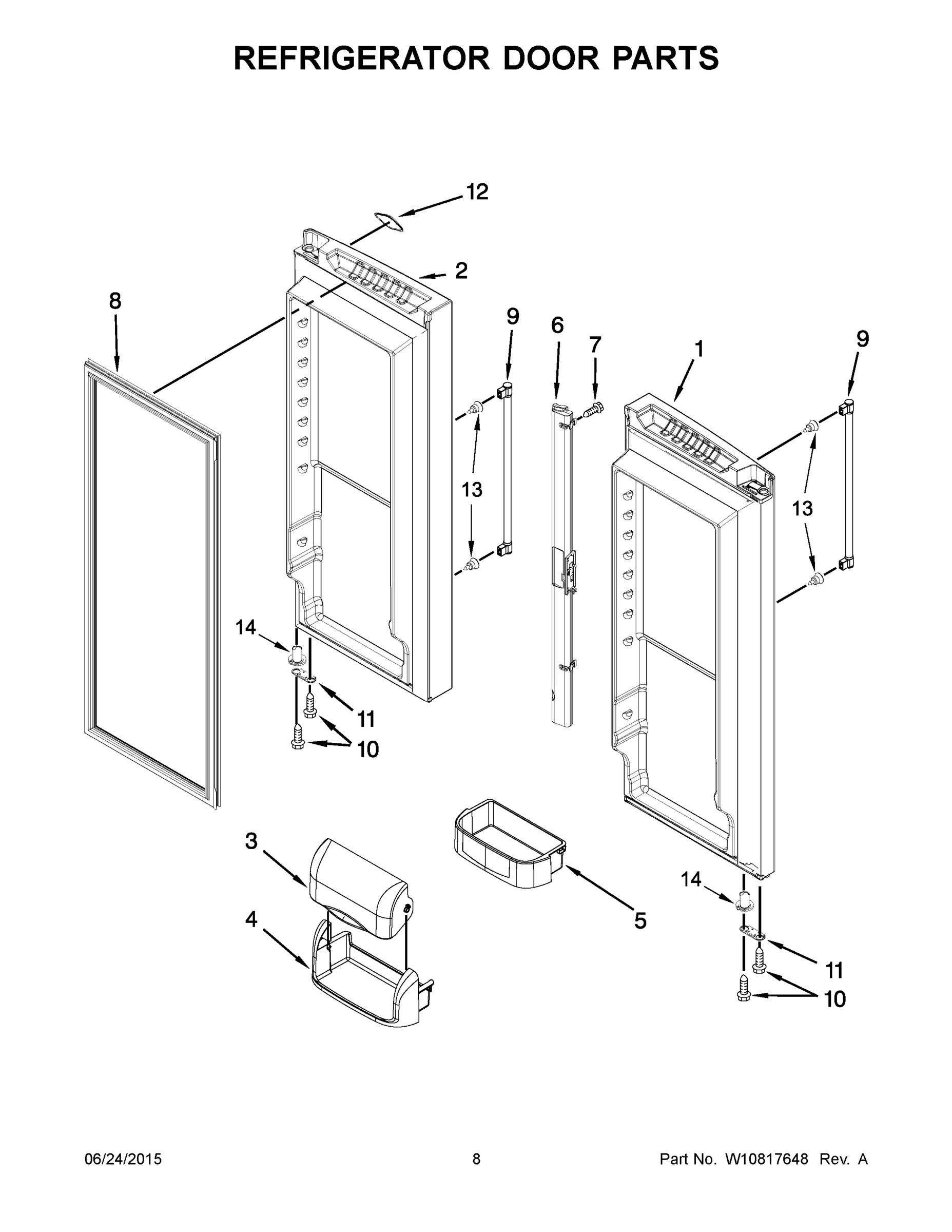 05 - REFRIGERATOR DOOR PARTS