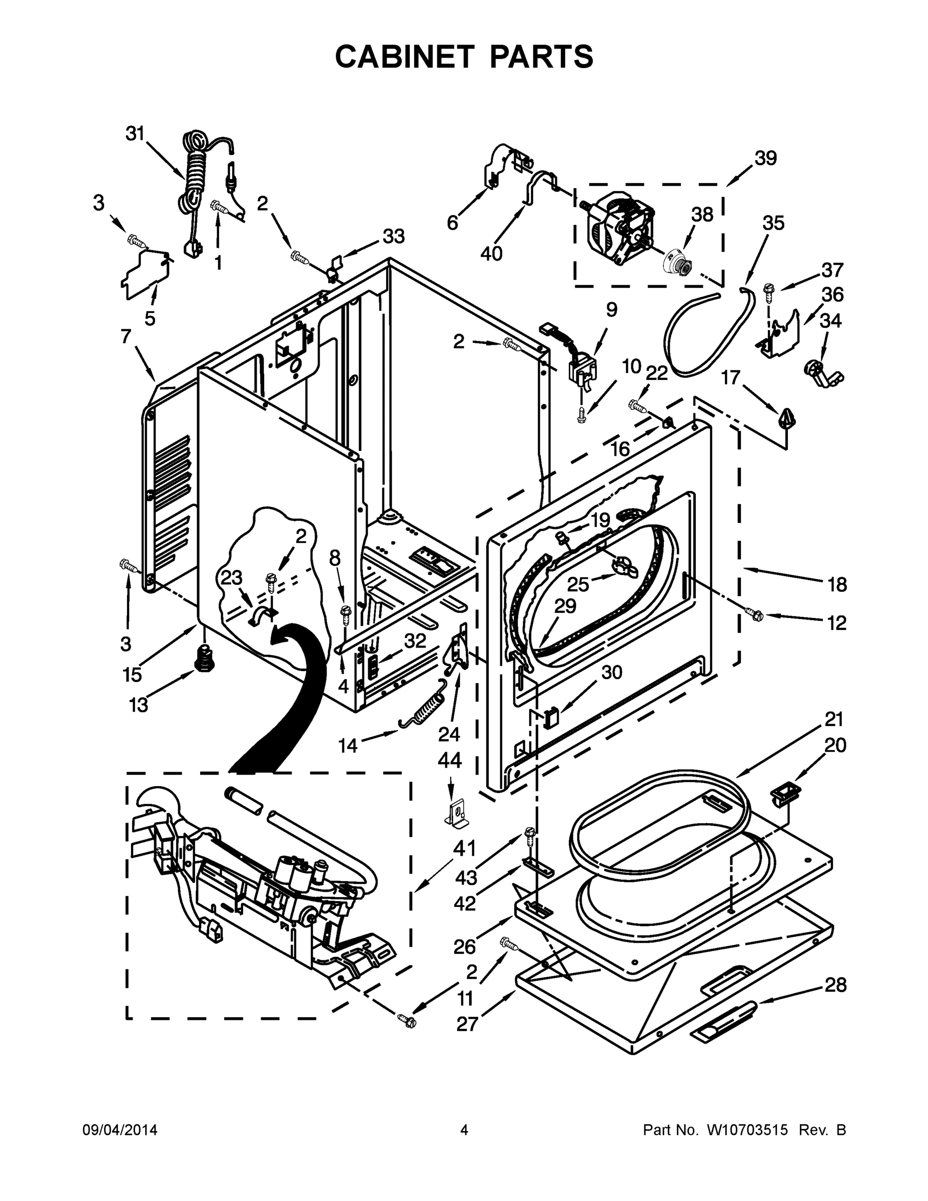 03 - CABINET PARTS