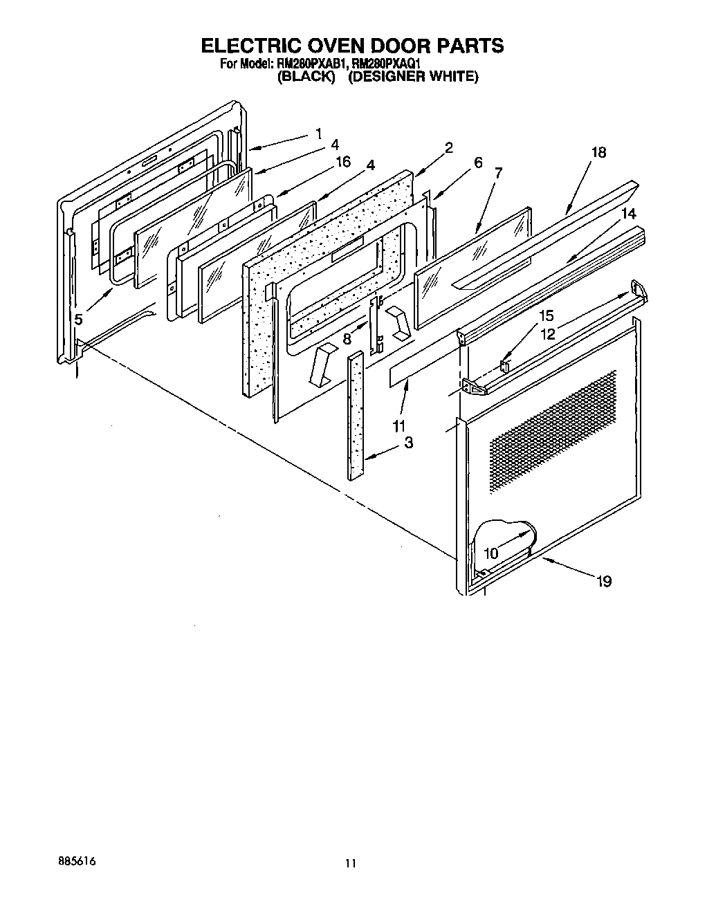 08 - ELECTRIC OVEN DOOR