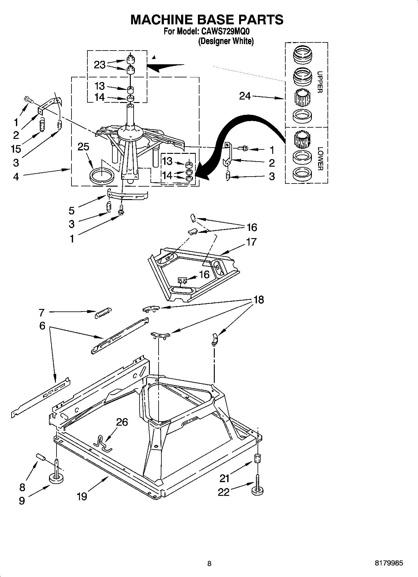 05 - MACHINE BASE PARTS