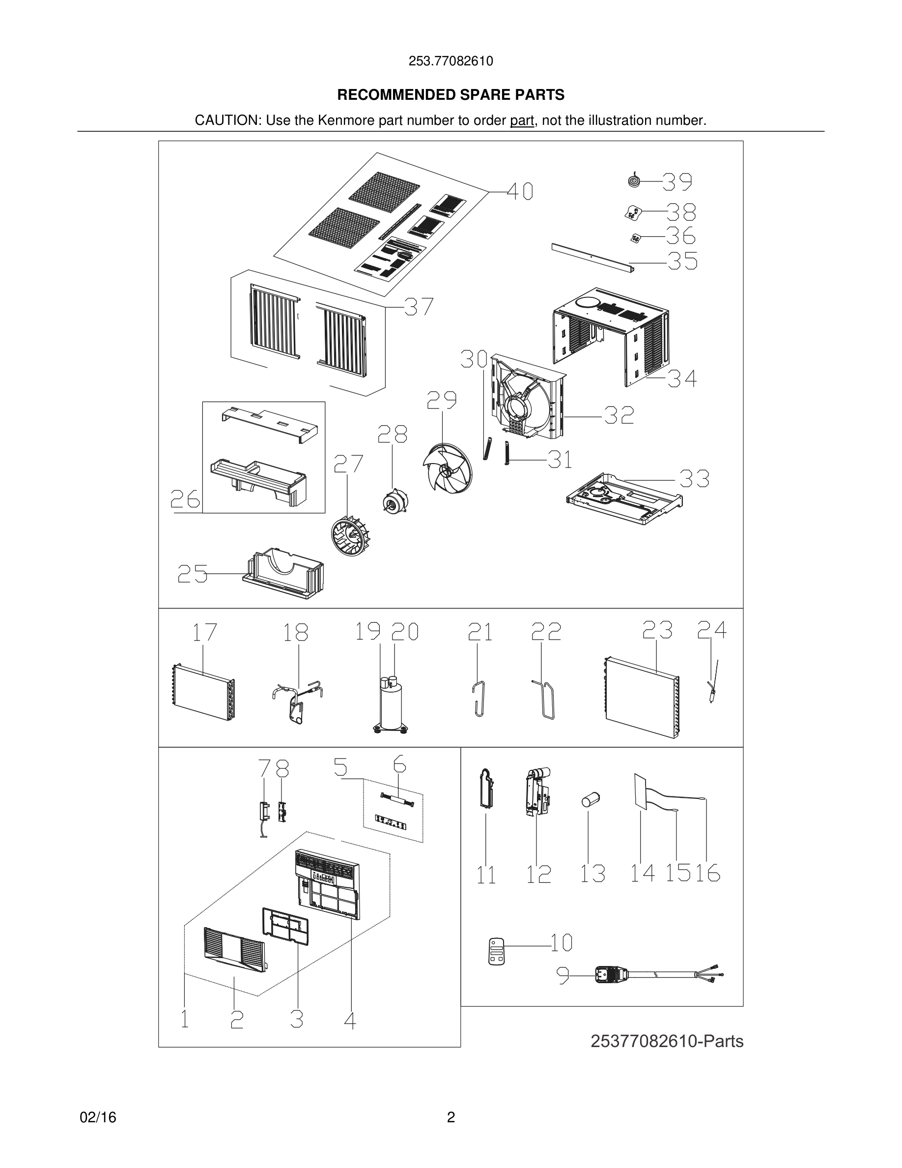 03 - RECOMMENDED SPARE PARTS