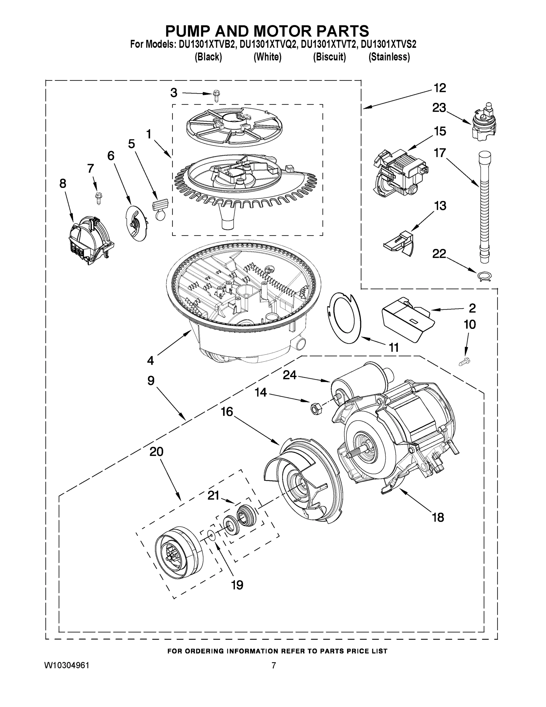 06 - PUMP AND MOTOR PARTS