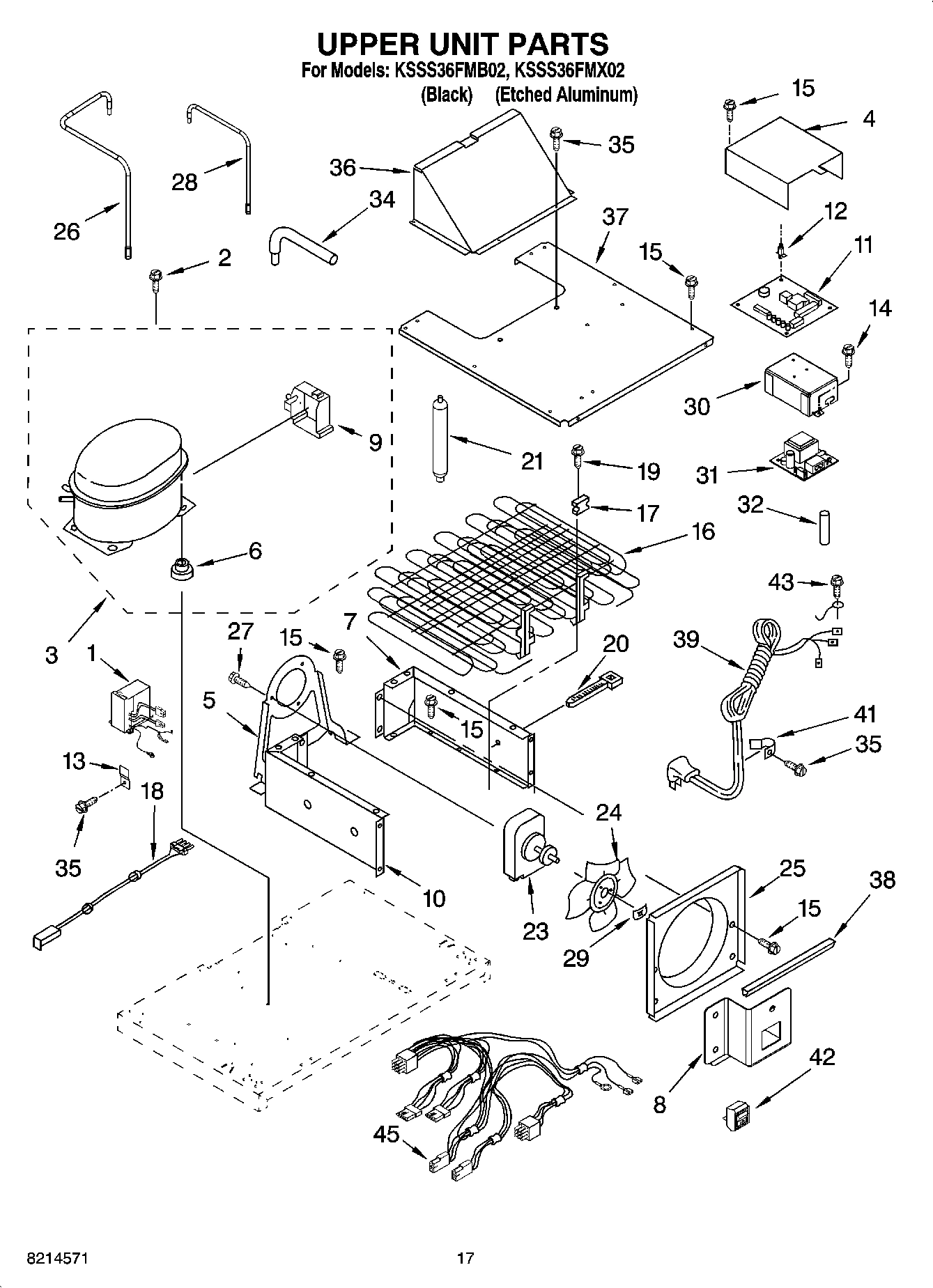 11 - UPPER UNIT PARTS
