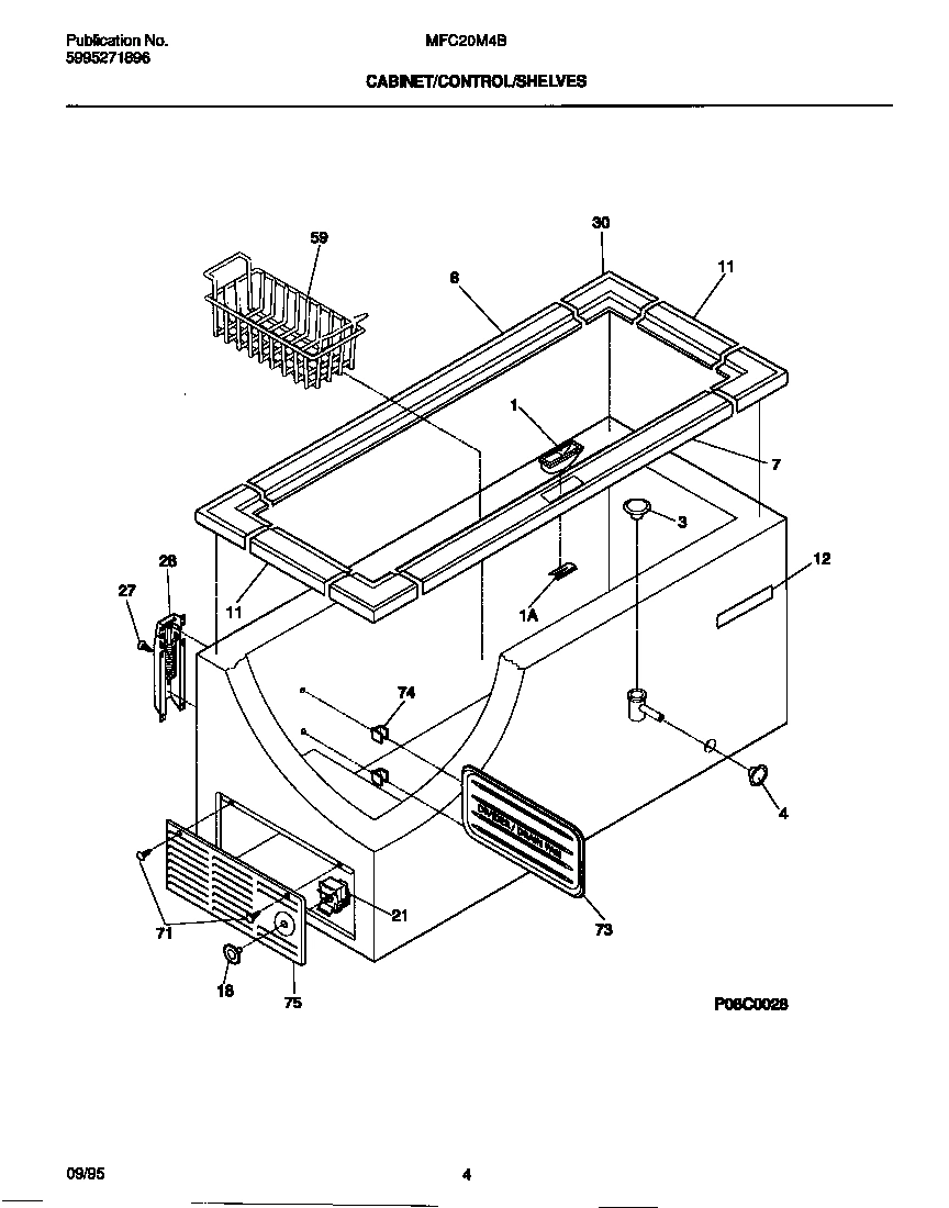 03 - CABINET/CONTROL/SHELVES