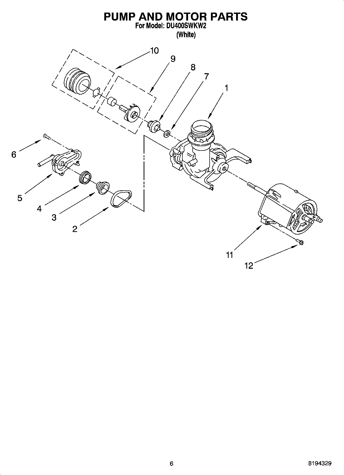 05 - PUMP AND MOTOR PARTS