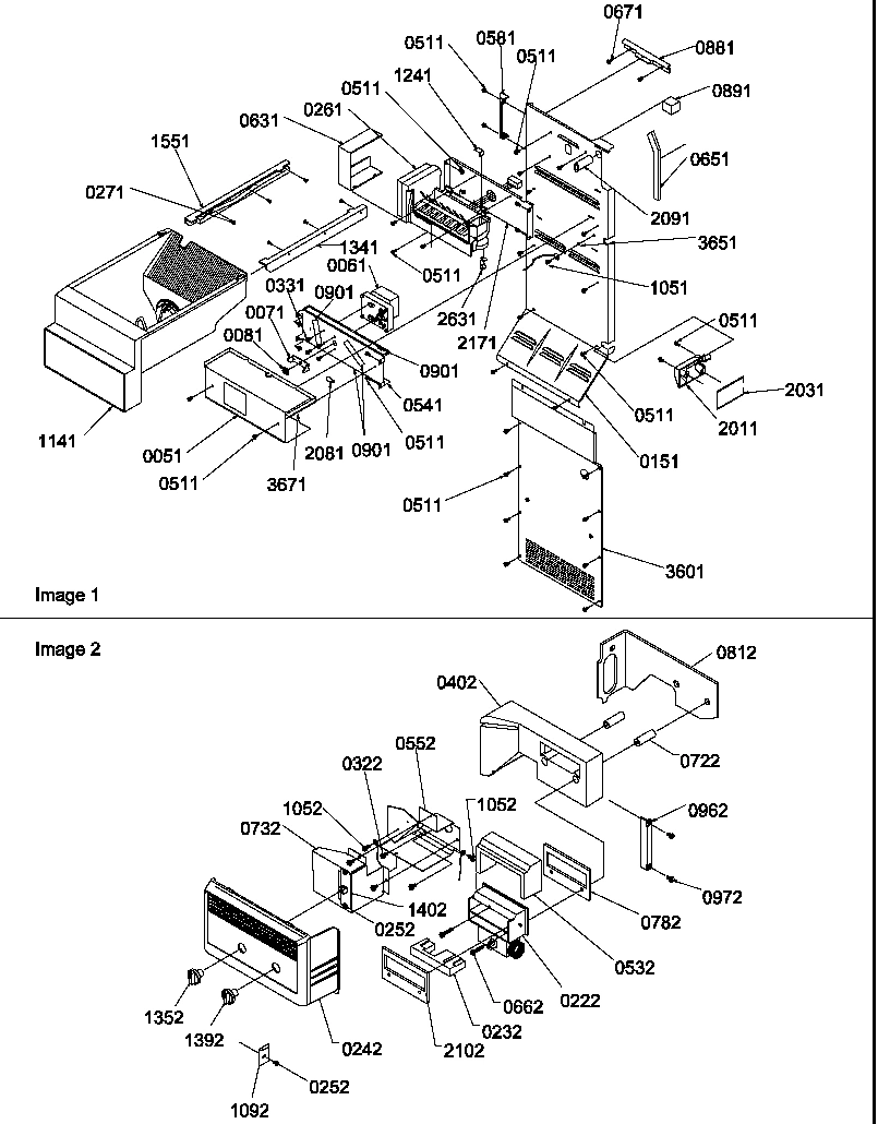 08 - ICE MAKER/CONTROL ASSY