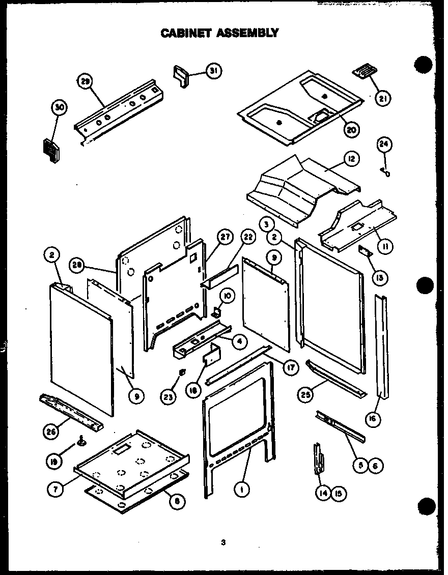 02 - CABINET ASSY