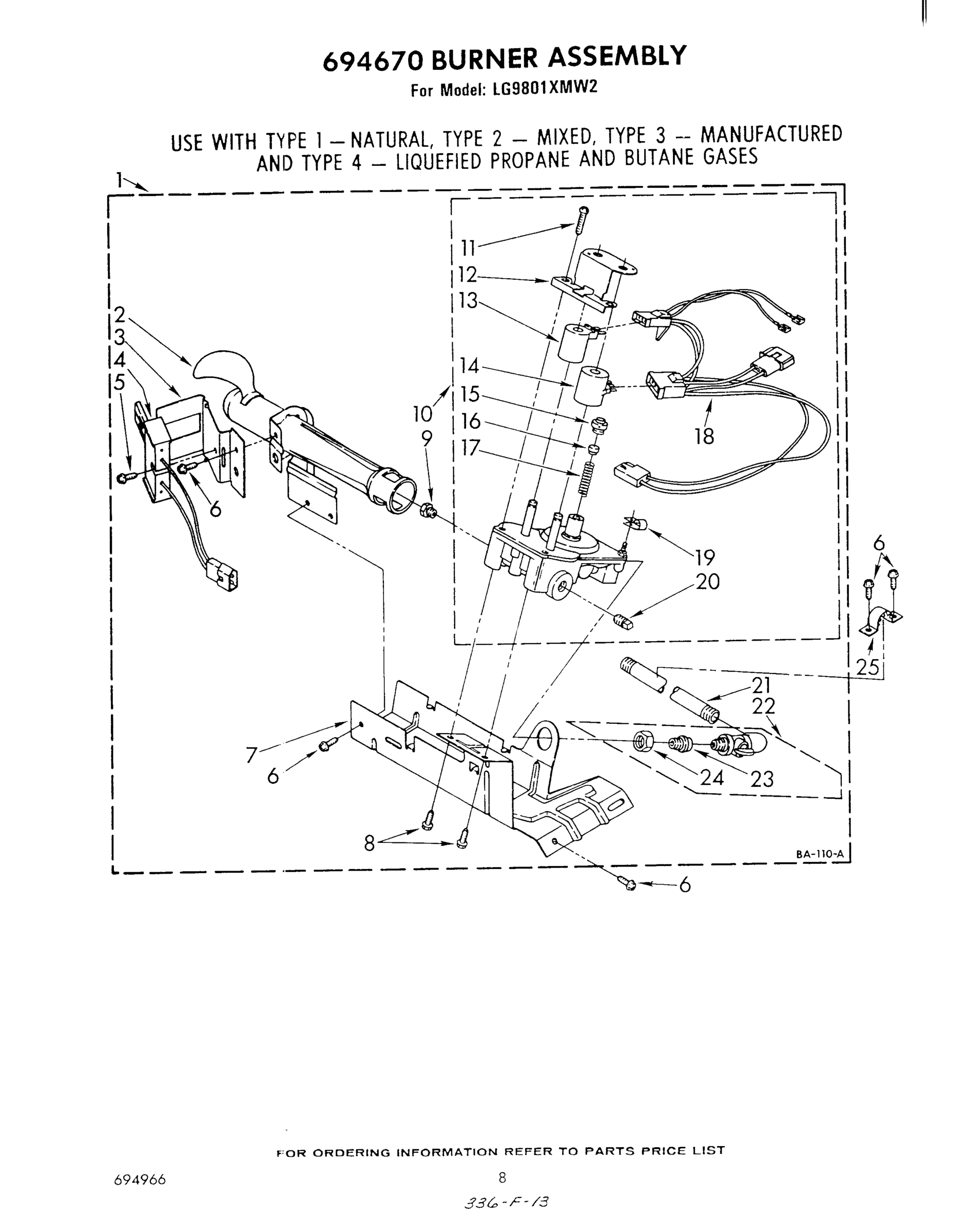 05 - 694670 BURNER
