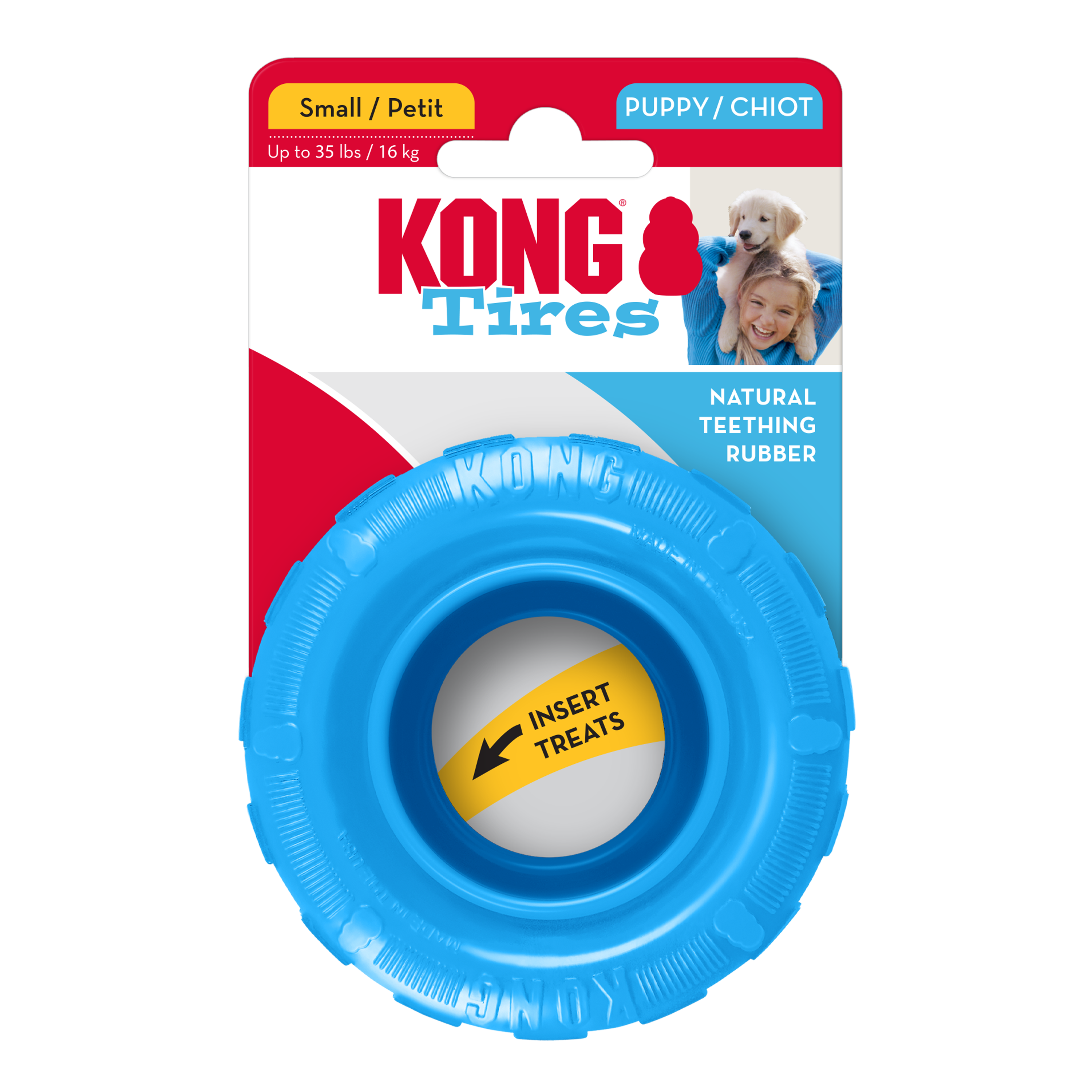 KONG Puppy Tires onpack product image
