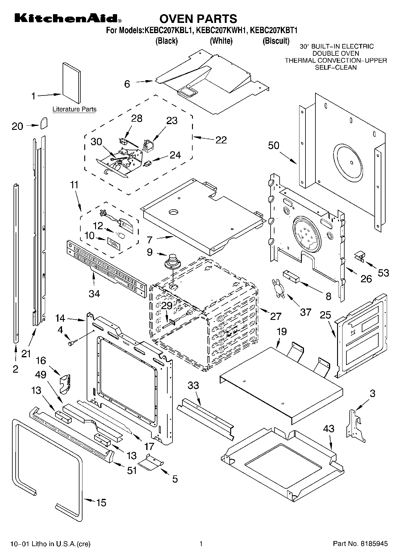 01 - OVEN, LITERATURE