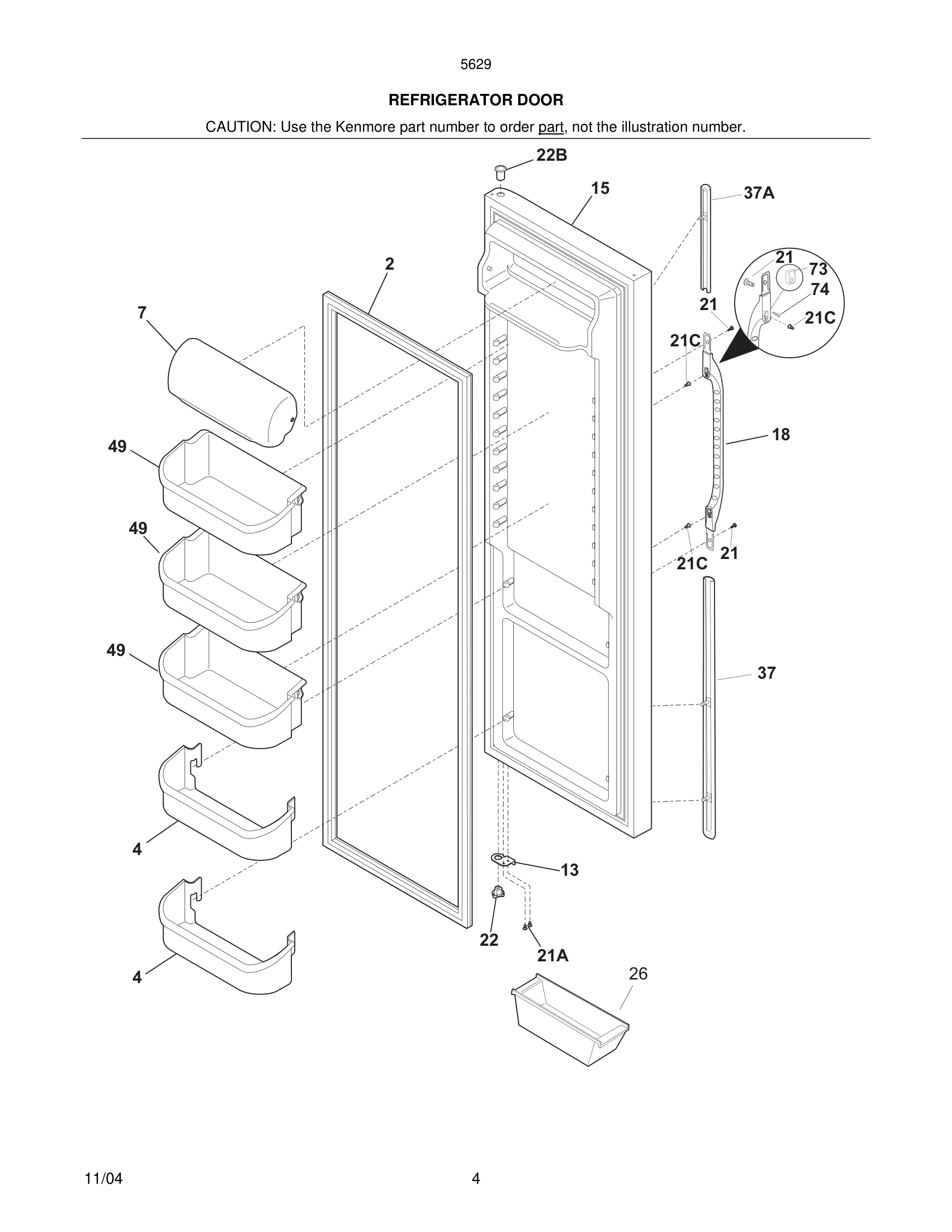 05 - REFRIGERATOR DOOR