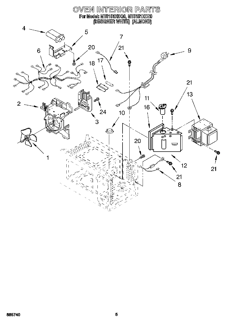 05 - OVEN INTERIOR, LITERATURE
