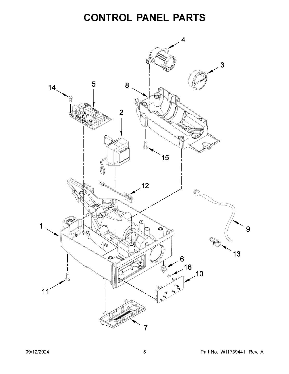 05 - CONTROL PANEL PARTS