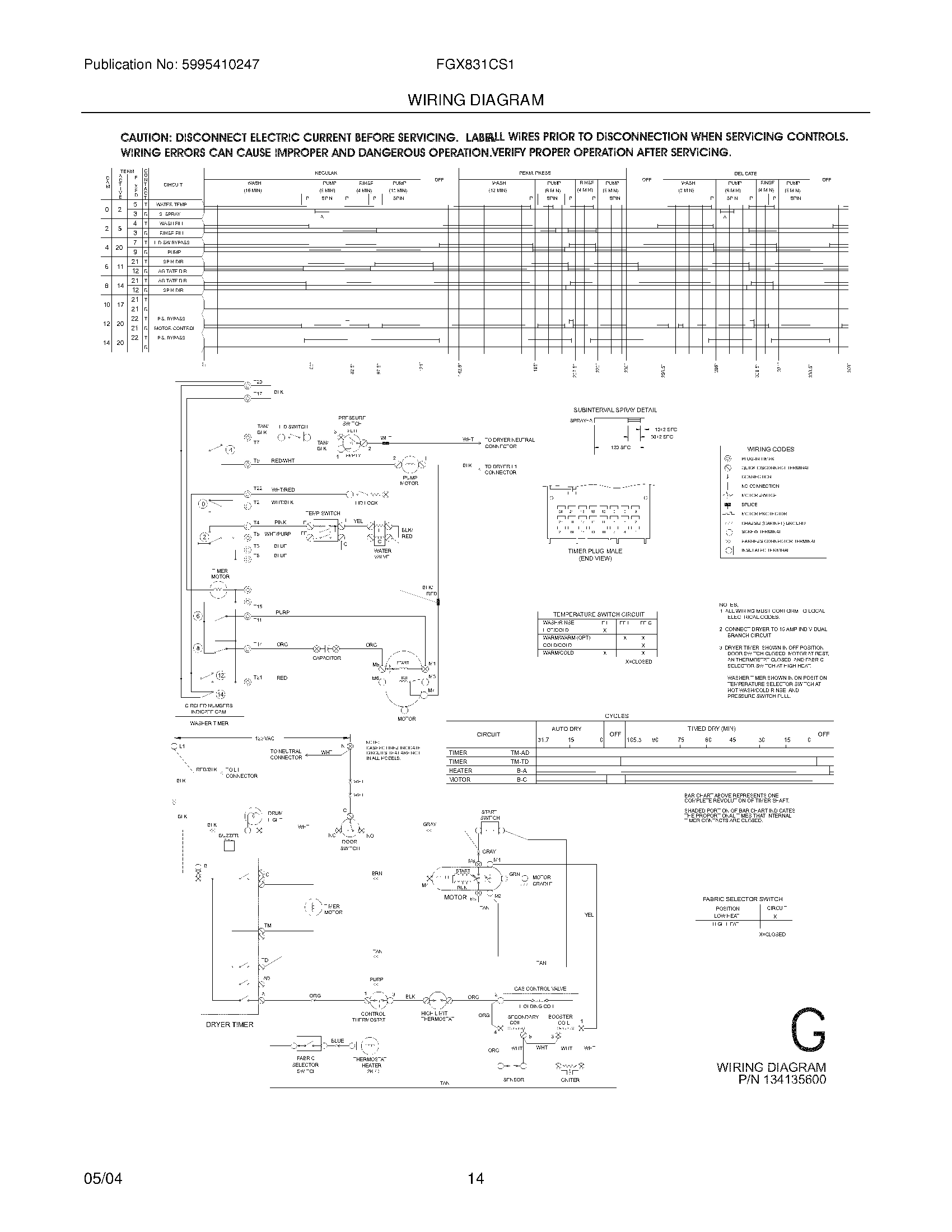 14 - WIRING DIAGRAM