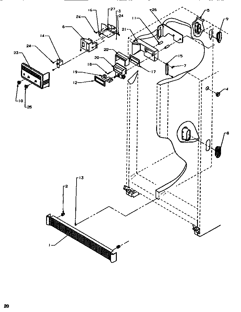 02 - CONTROLS & CABINET (REF/FRZ)