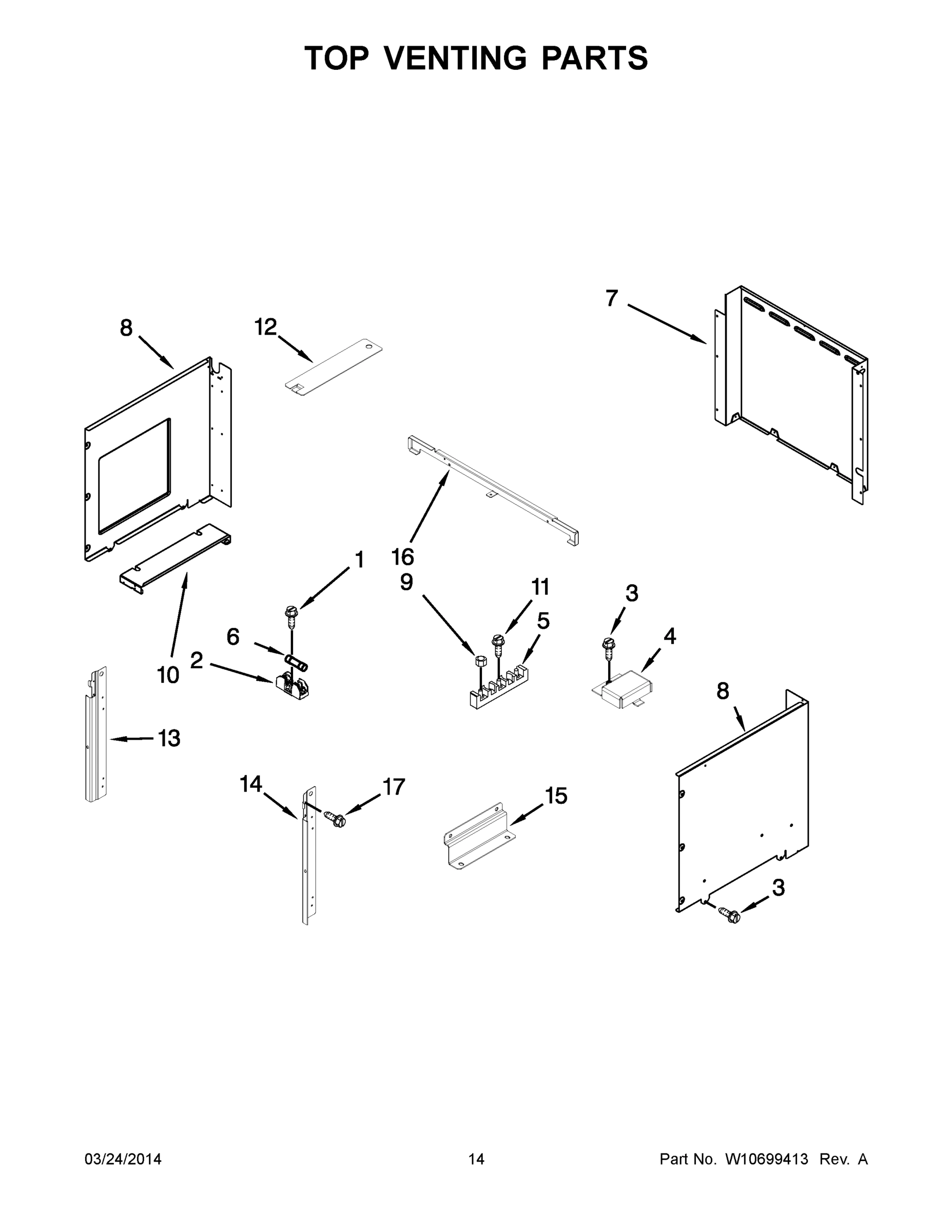 08 - TOP VENTING PARTS