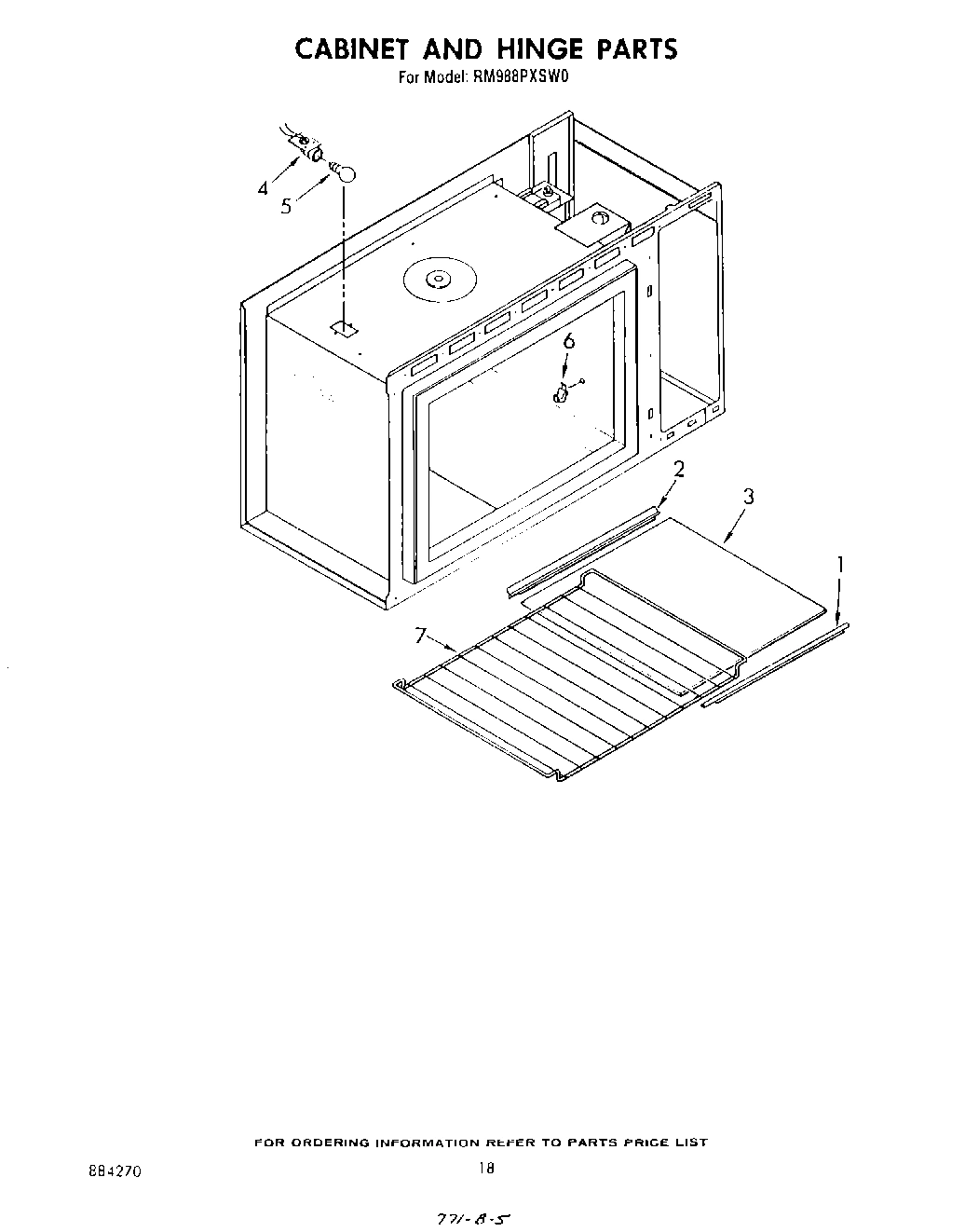 10 - CABINET AND HINGE