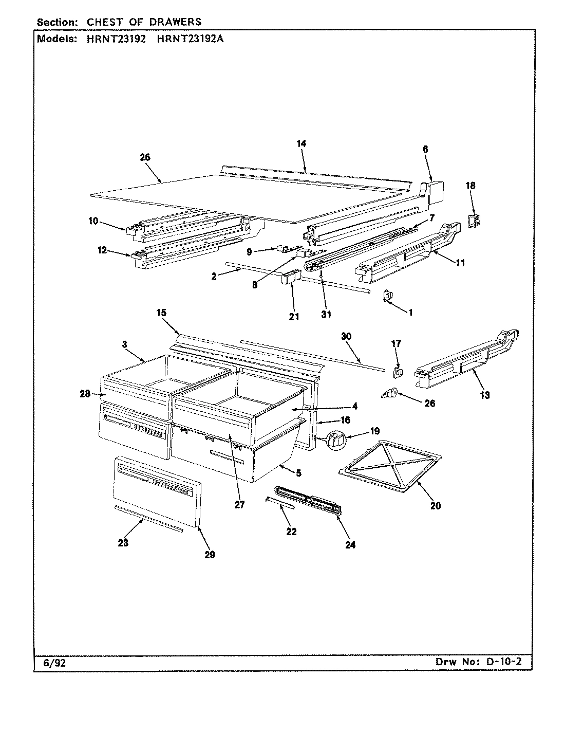 01 - CHEST OF DRAWERS
