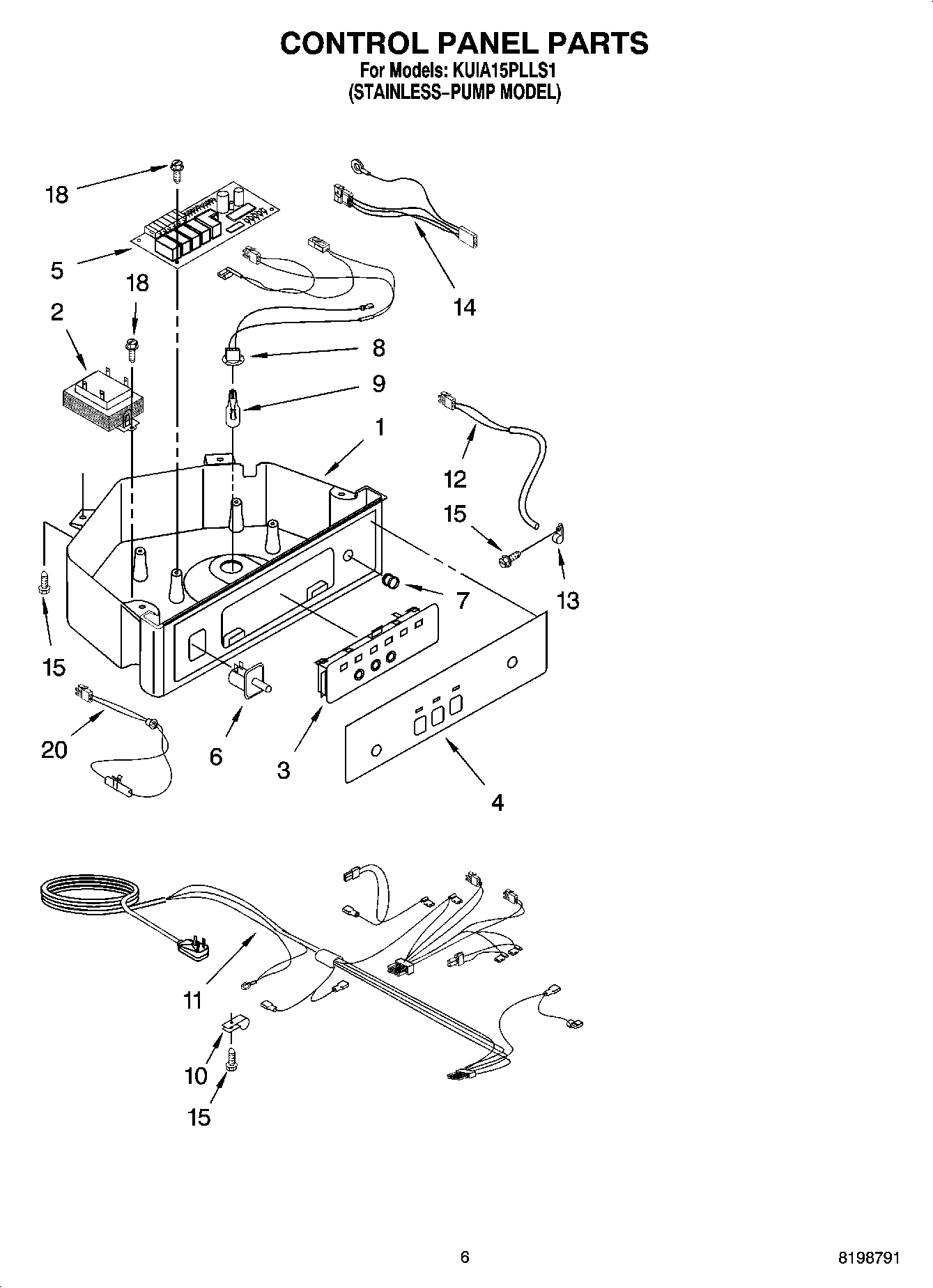 04 - CONTROL PANEL PARTS