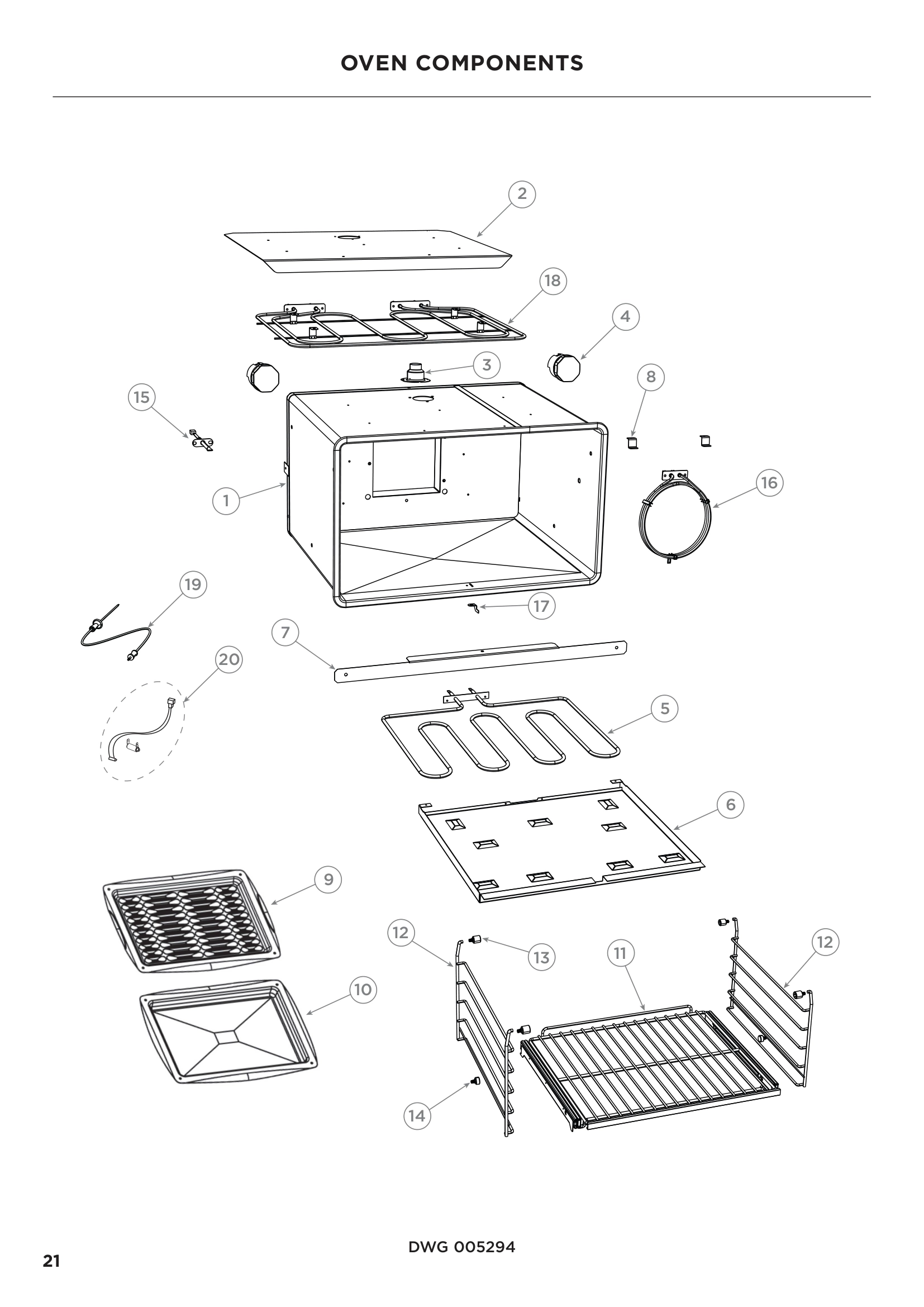 OVEN COMPONENTS
