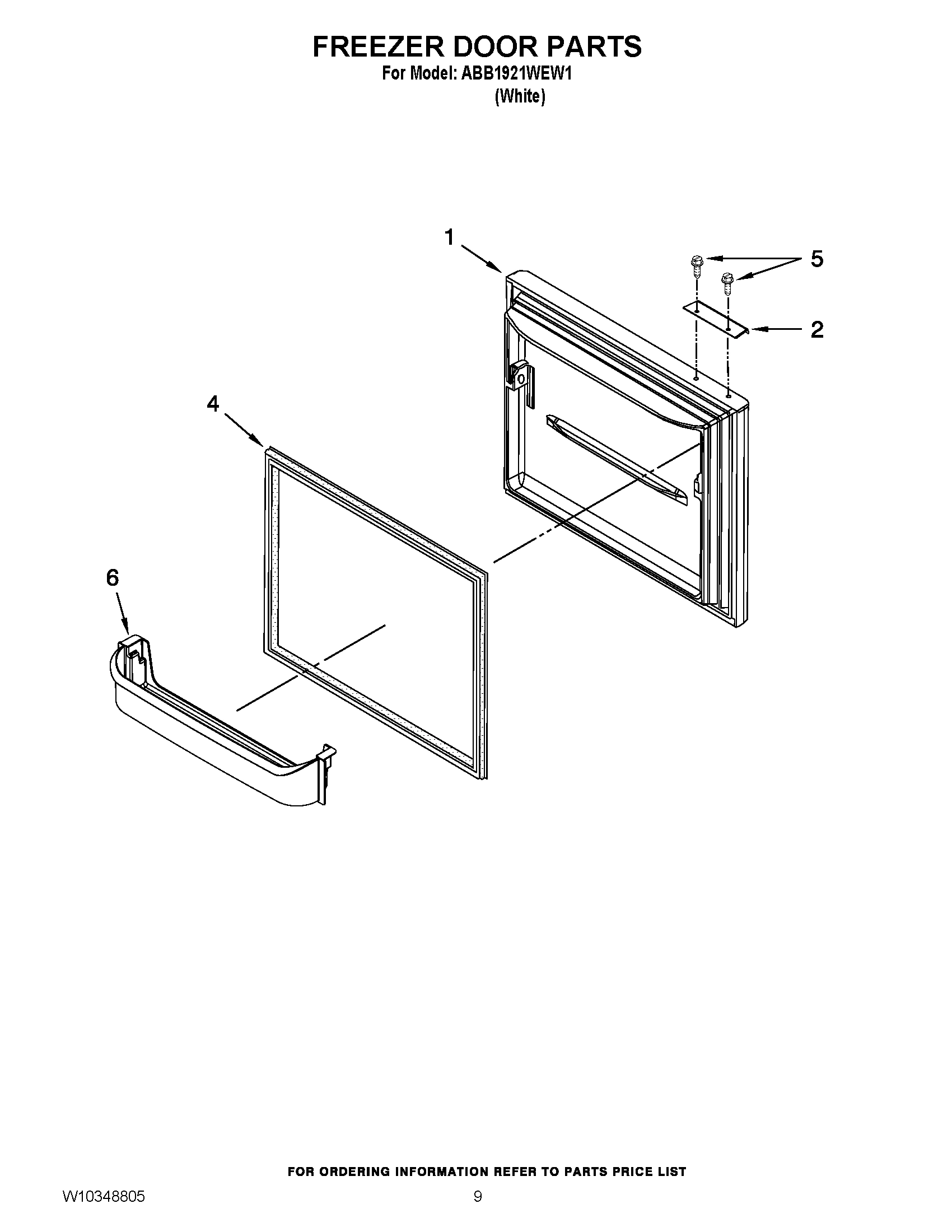 05 - FREEZER DOOR PARTS