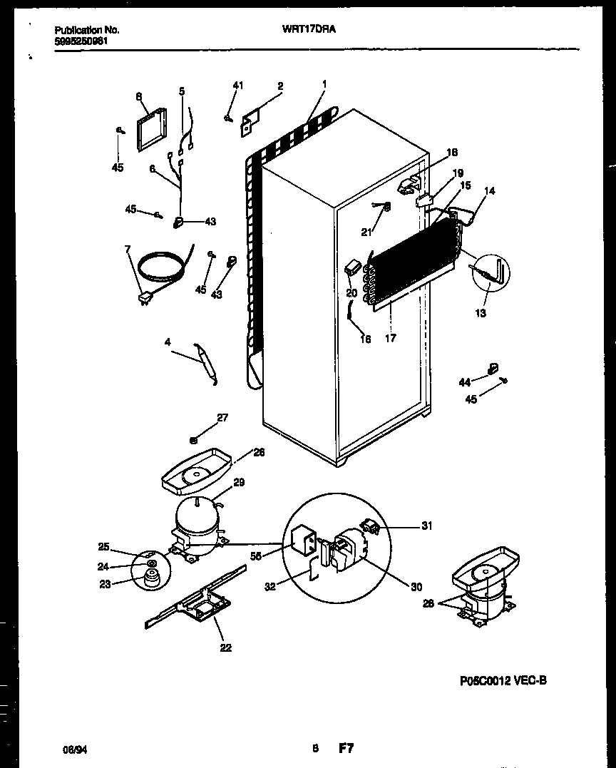 05 - SYSTEM AND AUTOMATIC DEFROST PARTS