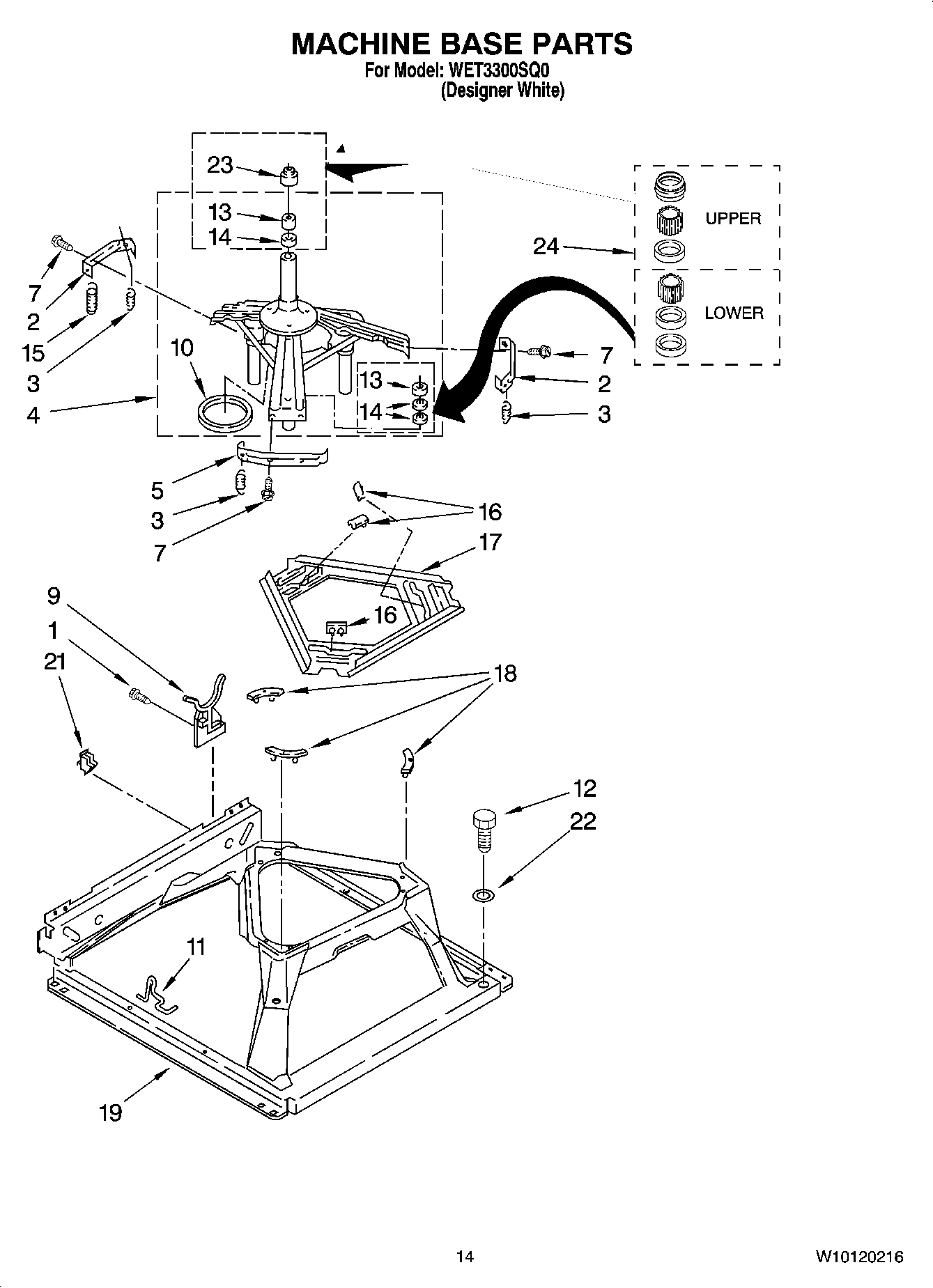 09 - MACHINE BASE PARTS