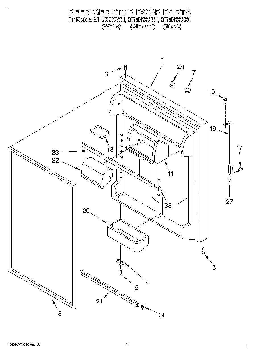 04 - REFRIGERATOR DOOR