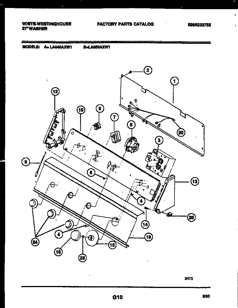 05 - CONSOLE AND CONTROL PARTS