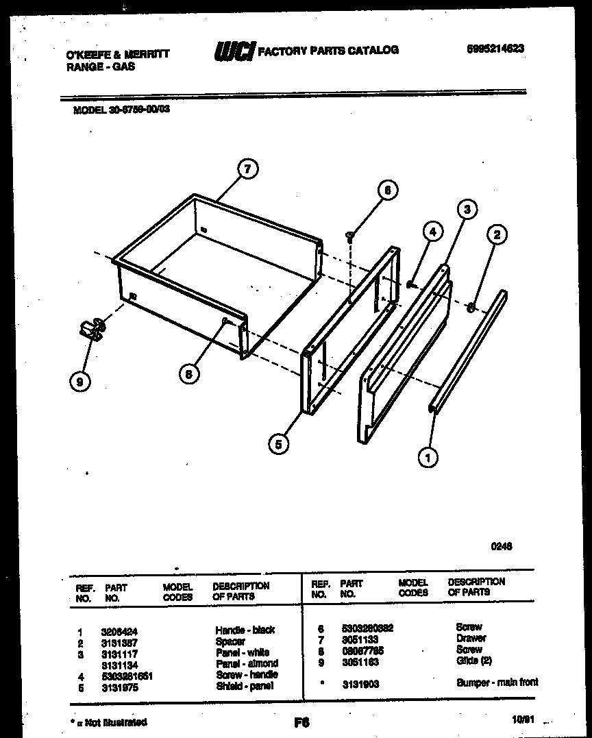 07 - DRAWER PARTS