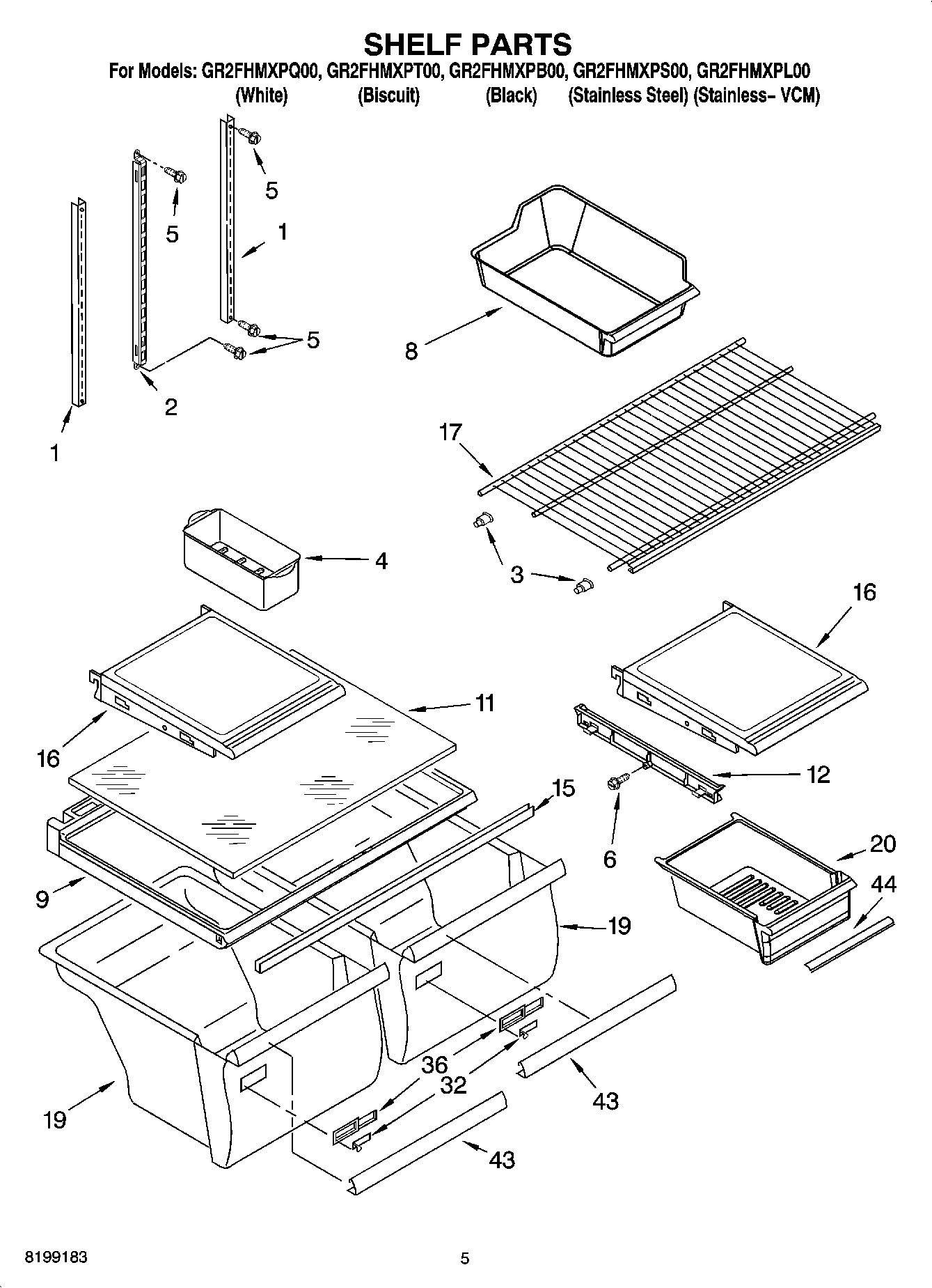 03 - SHELF PARTS