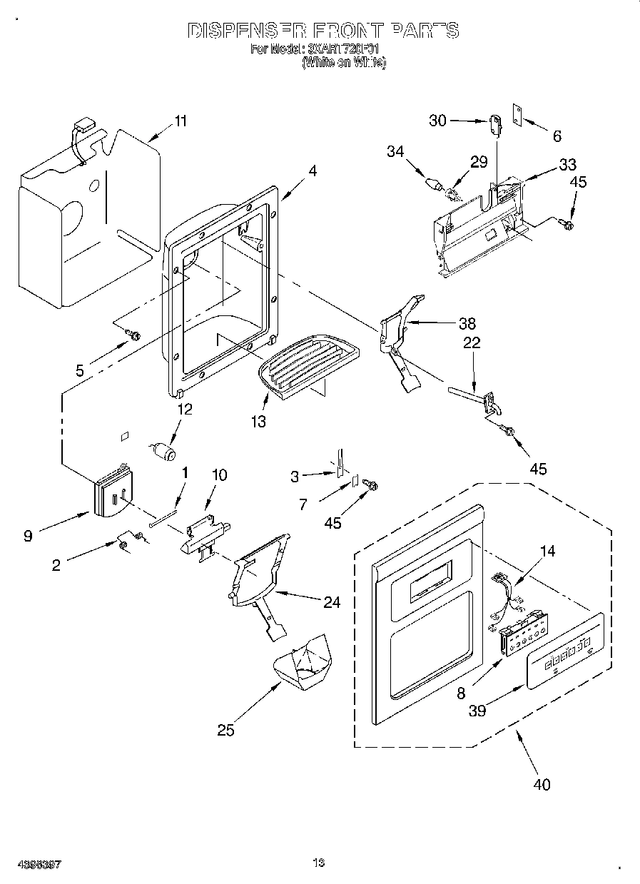 07 - DISPENSER FRONT