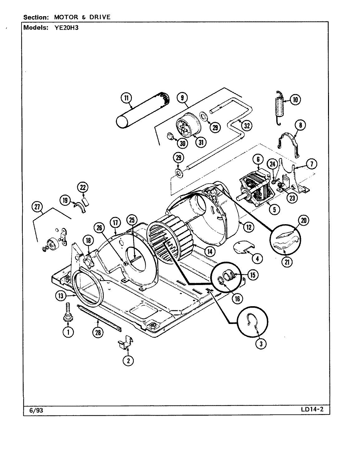 13 - MOTOR & DRIVE (REV. G-K/10)