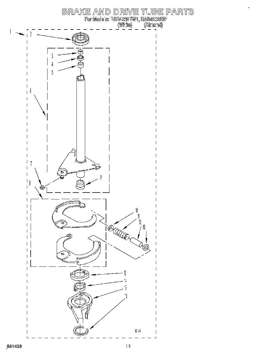 07 - BRAKE & DRIVE TUBE