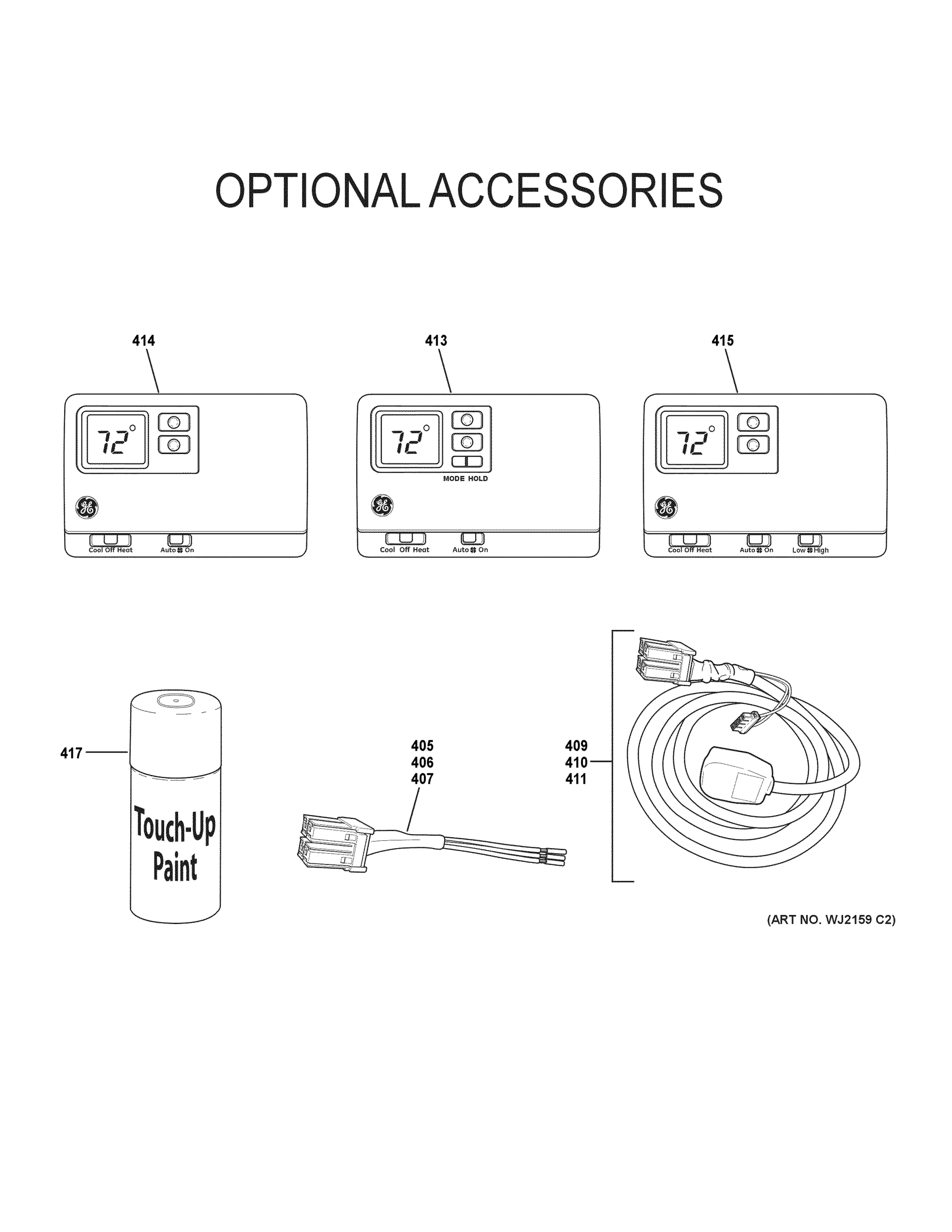 OPTIONAL ACCESSORIES