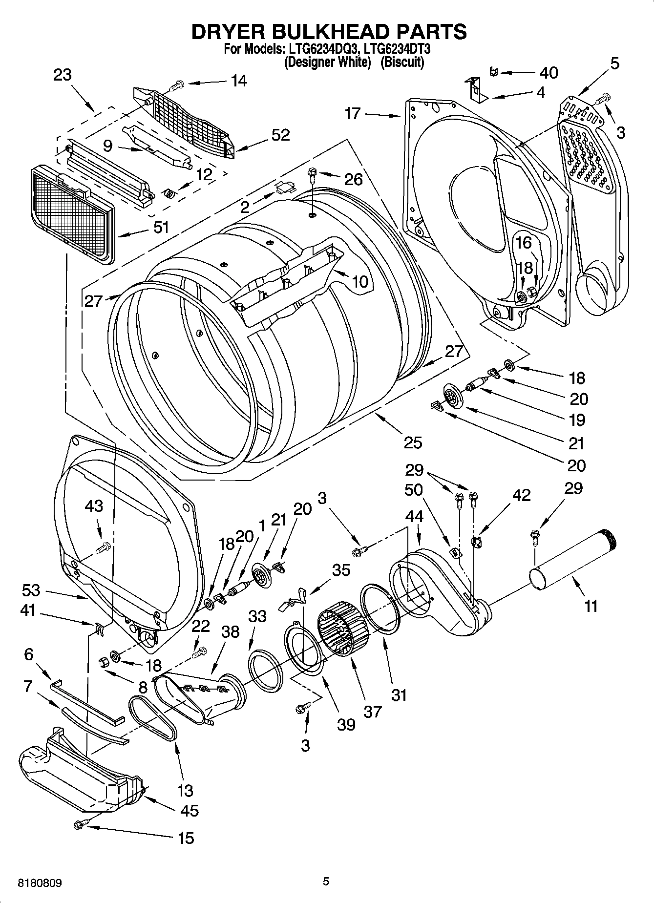 04 - DRYER BULKHEAD PARTS
